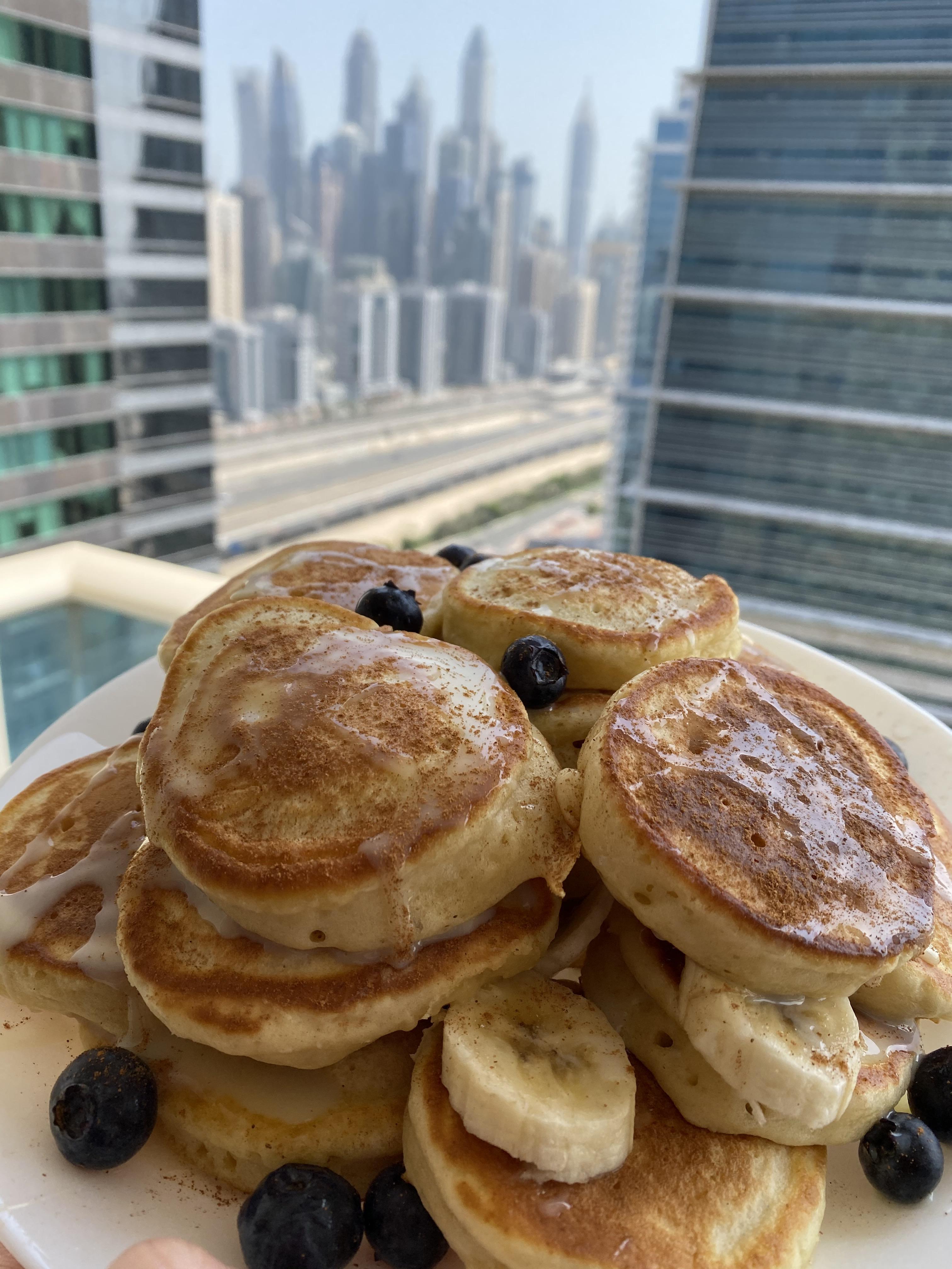 Pancakes from Dubai with love r/RecipeInspiration