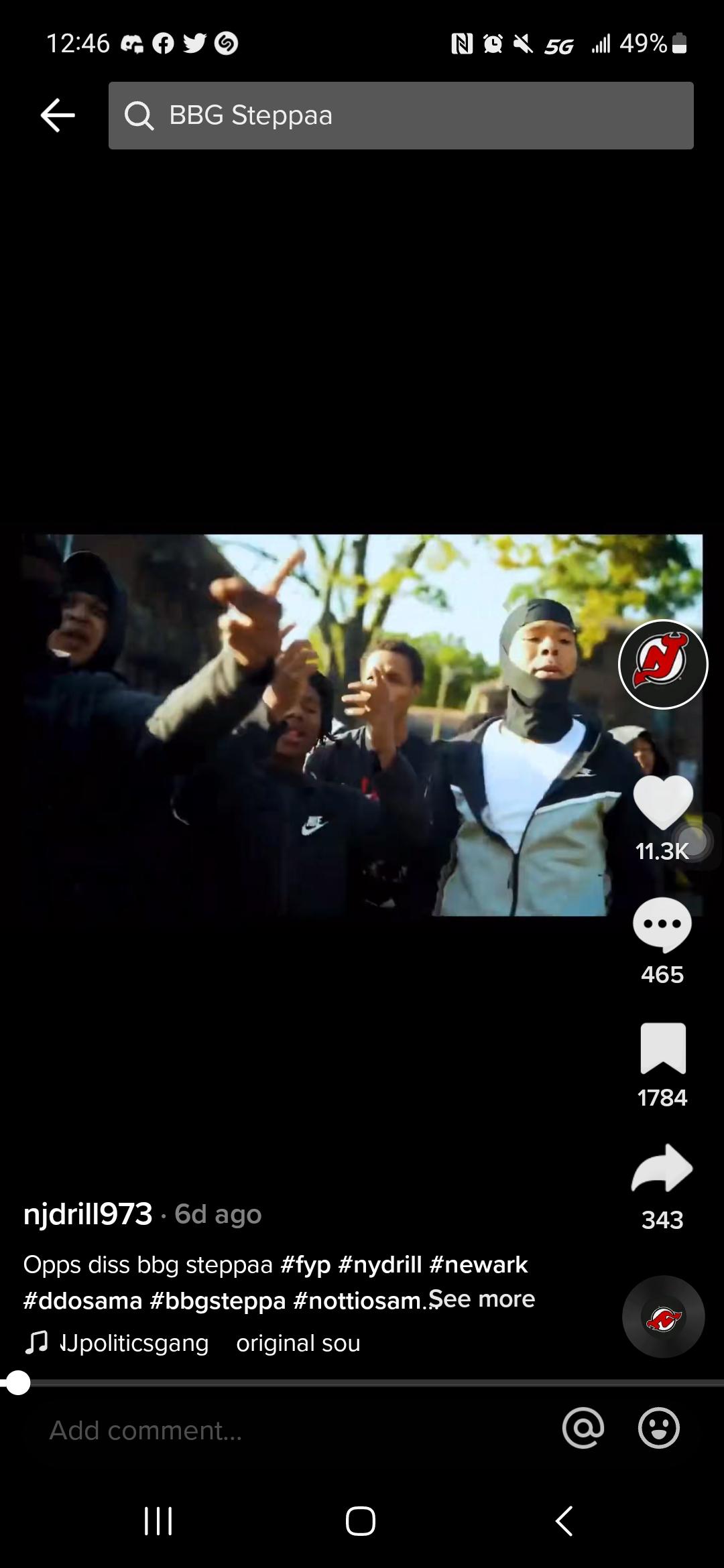 twinem goin off on tik tok r/Jerzwrld