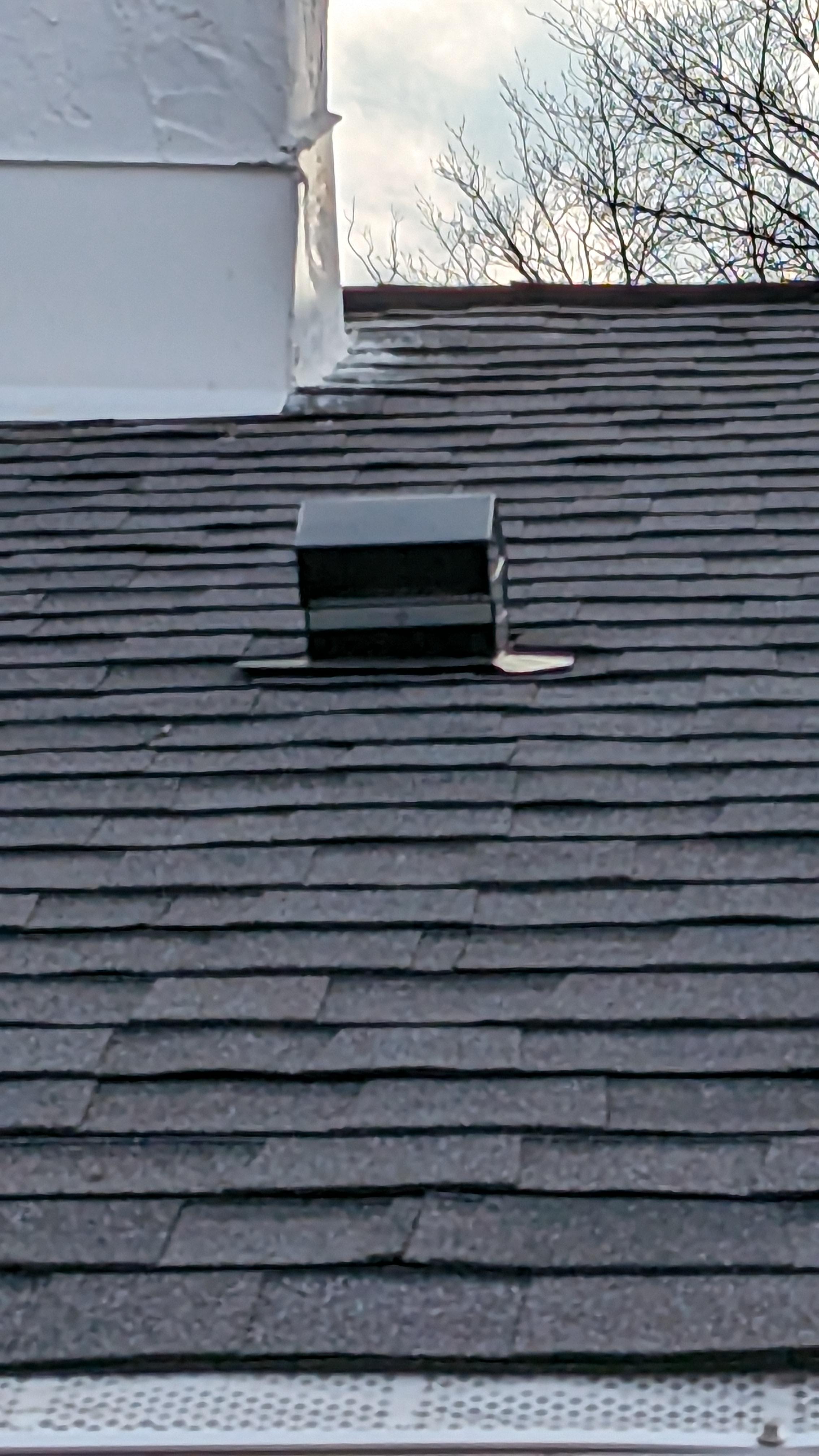 correctly installed bathroom exhaust vent? : r/Roofing