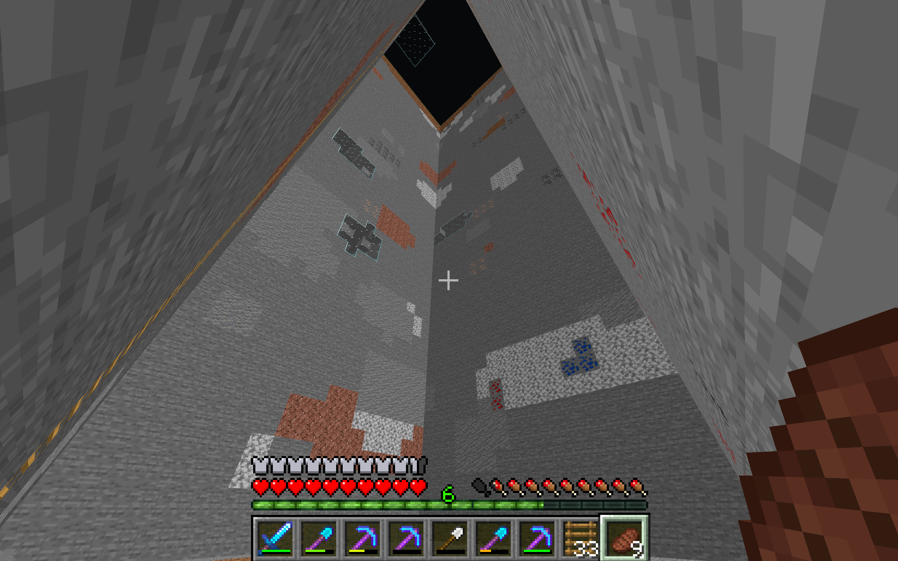 I mined out an entire Minecraft chunk by hand, what should I do with it