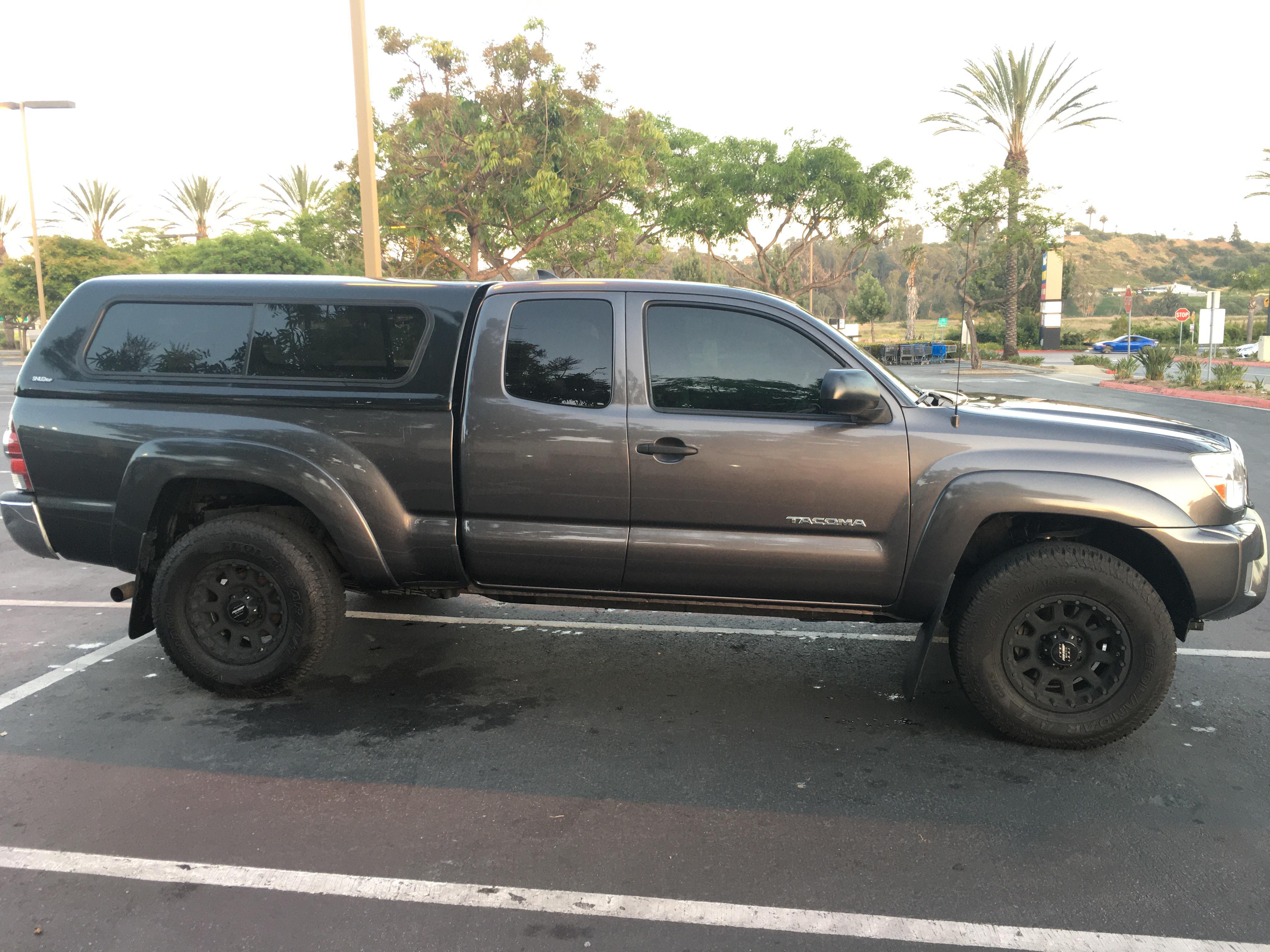 Craigslist special snugtop camper shell super stoked