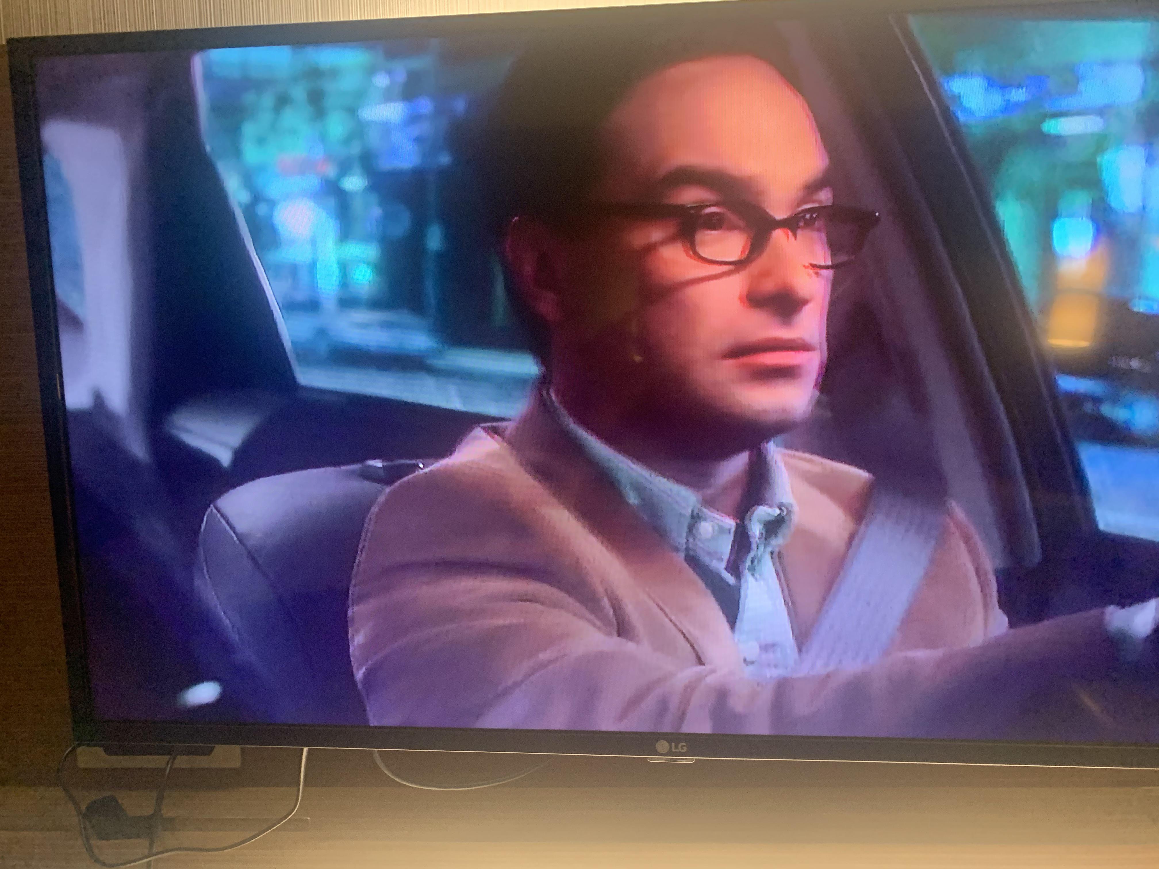 First time watching Big Bang Theory they removed the headrests in the