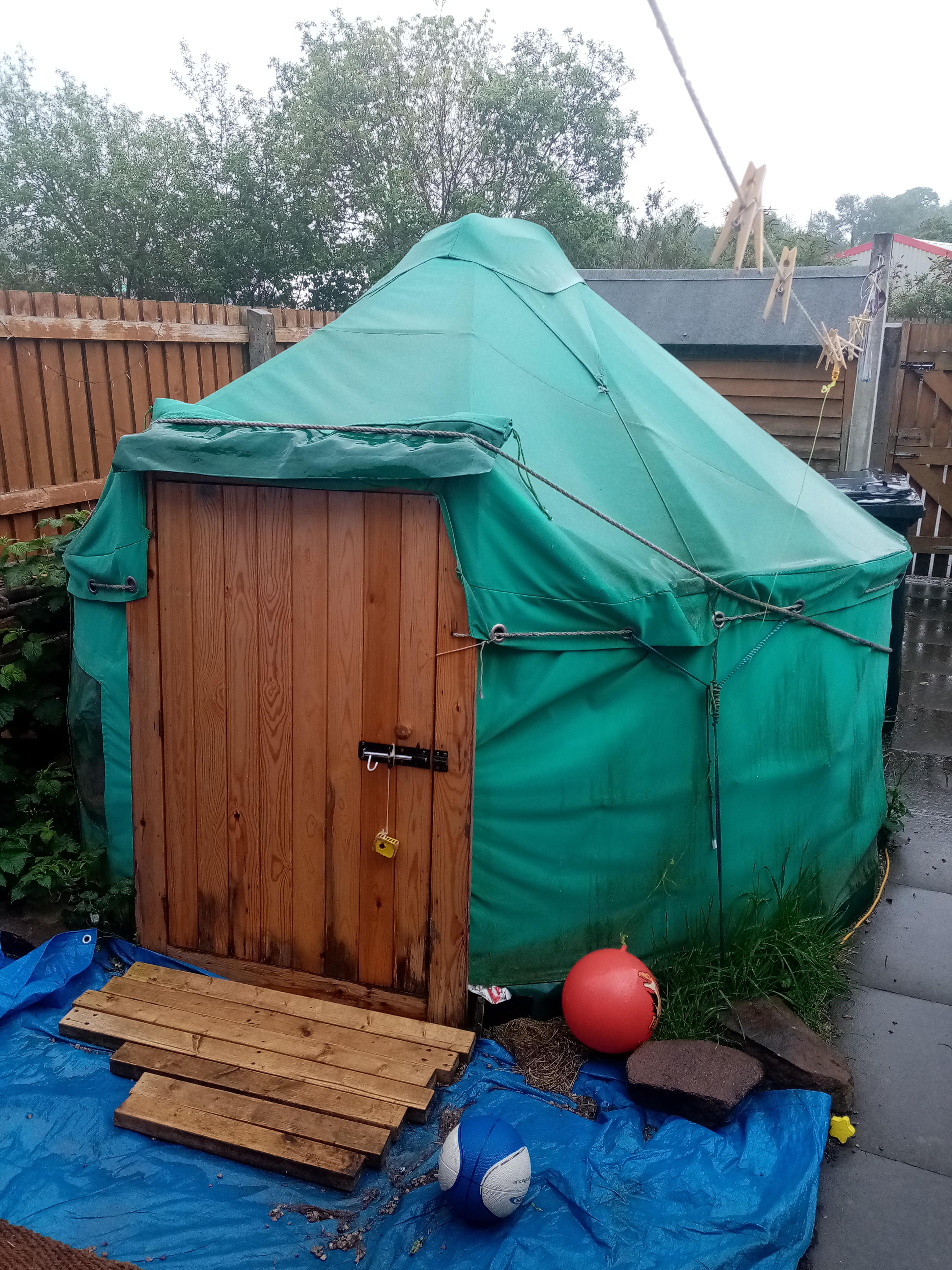 Spent 4 nights in this yurt at Wells State Park in Sturbridge, MA yurts