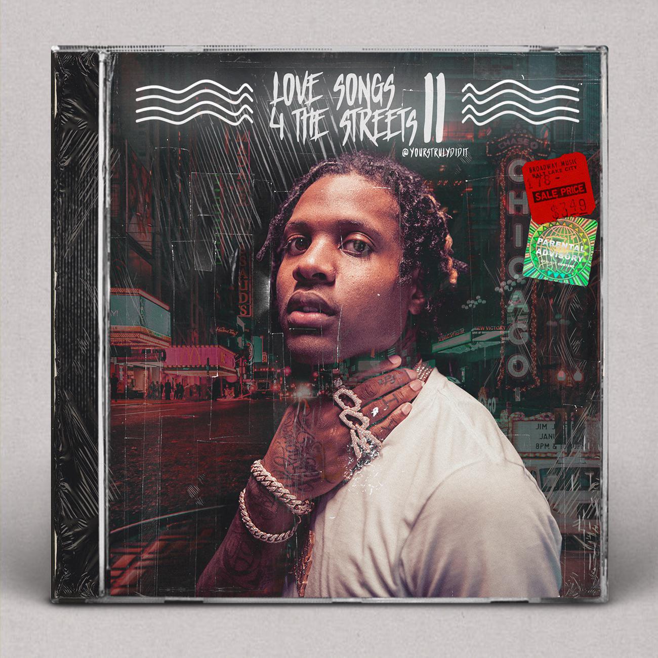 Lil Durk Love Songs 4 The Streets II r/fakealbumcovers