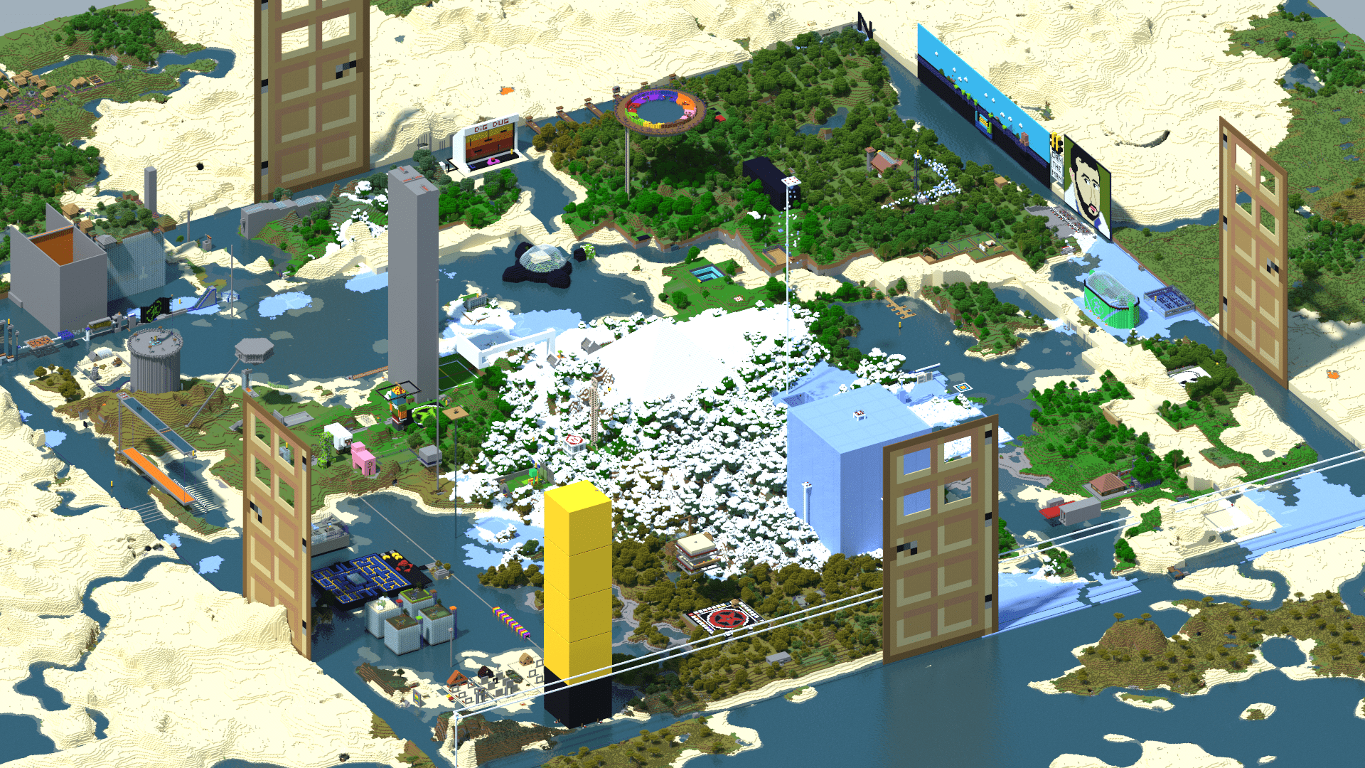 Achievement Hunter Minecraft Map