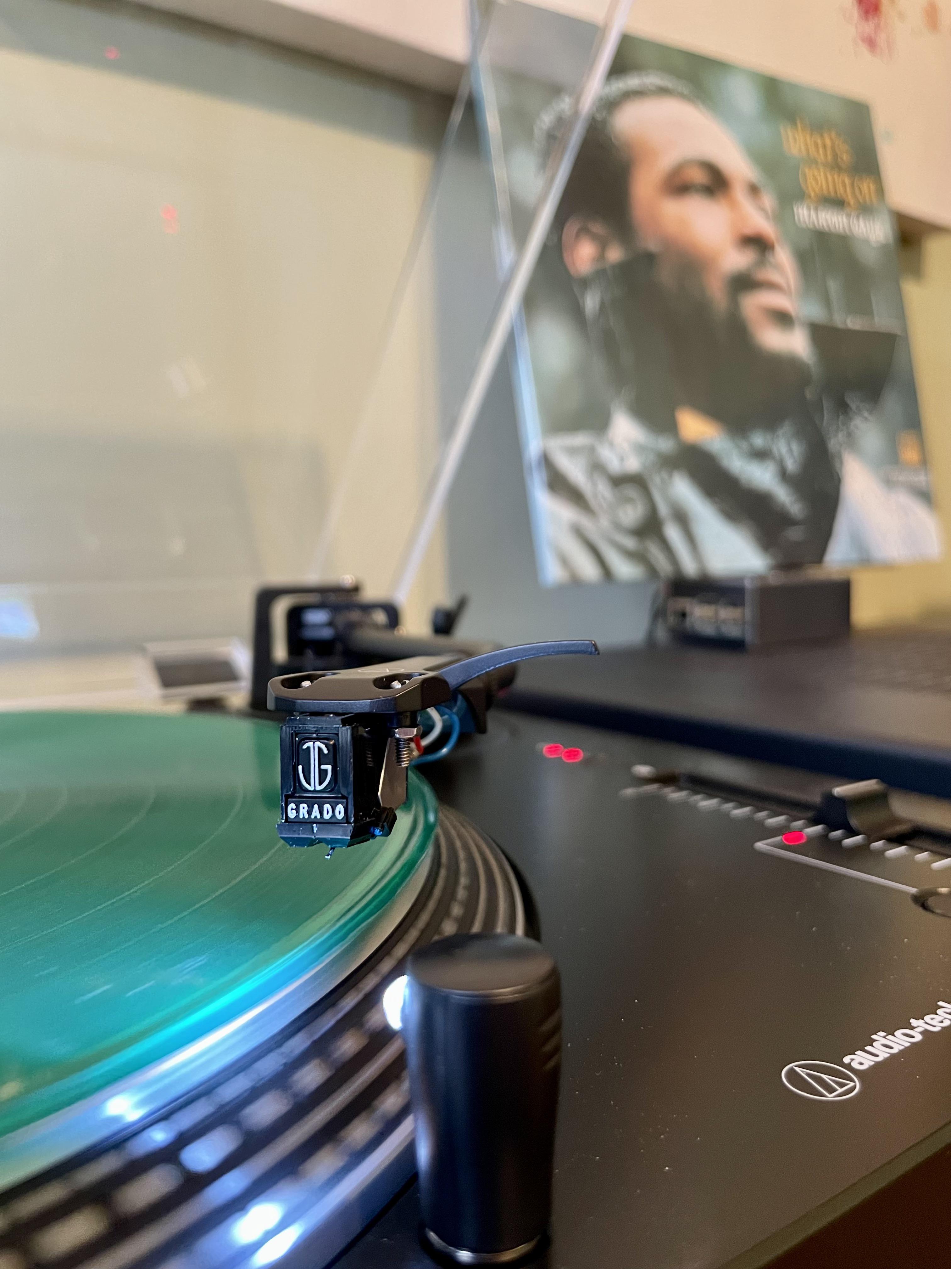 Cartridge Upgrade Grado Blue3 on AudioTechnica LP120 r