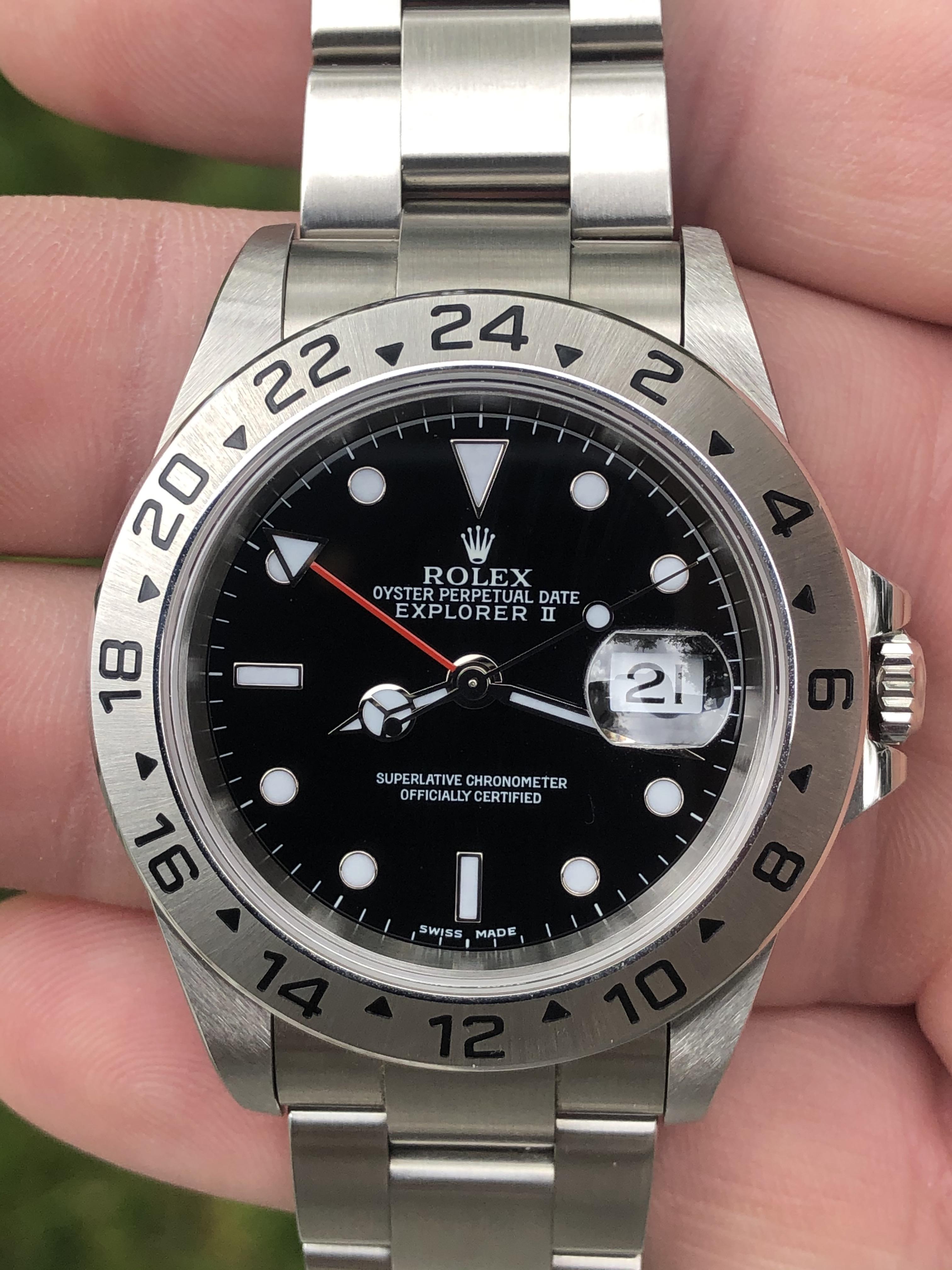 [WTS] Rolex Explorer 2 16570 Unpolished and Complete r/Watchexchange