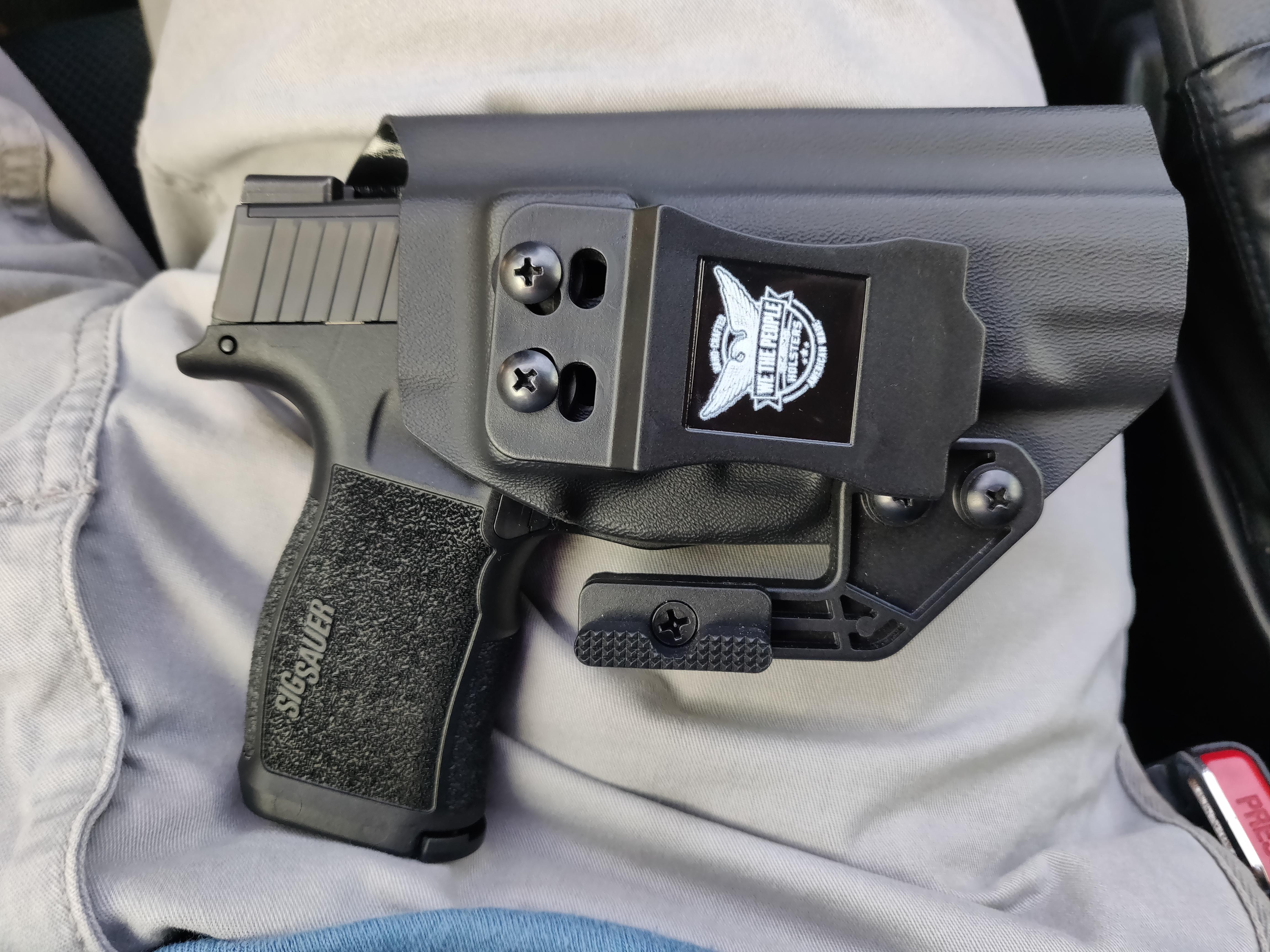 Added a claw to my "We the people" holster. SigSauer