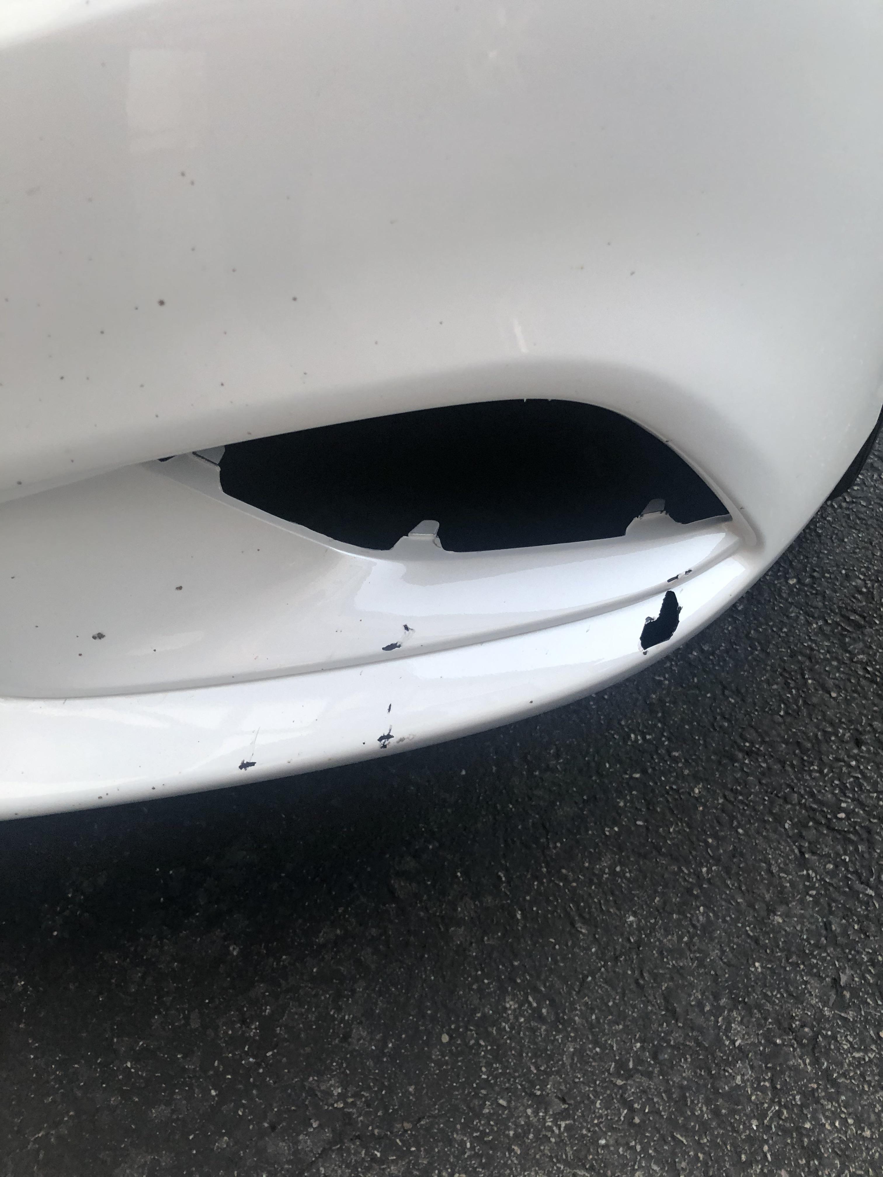 Holes in Bumper r/Autobody