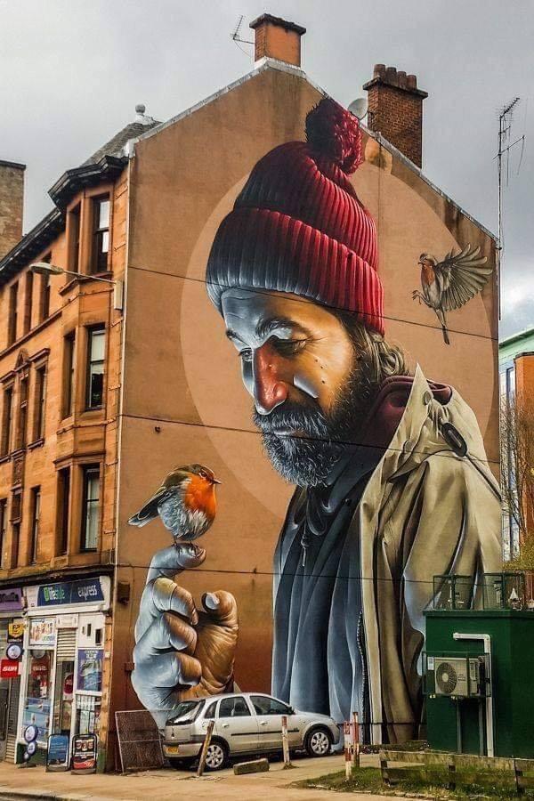 Glasgow street art r/pics