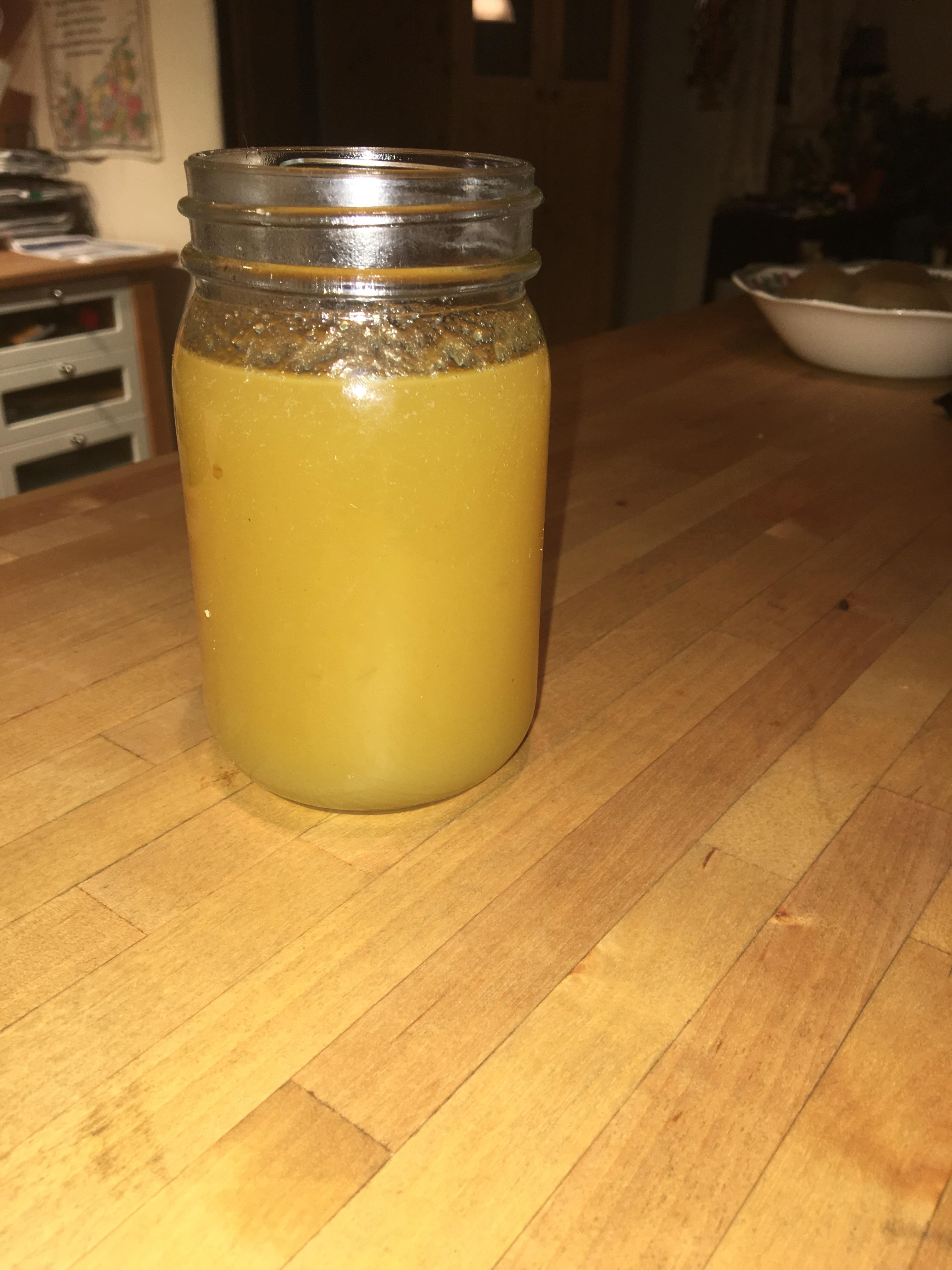 Made some fresh pineapple syrup KnightsOfPineapple