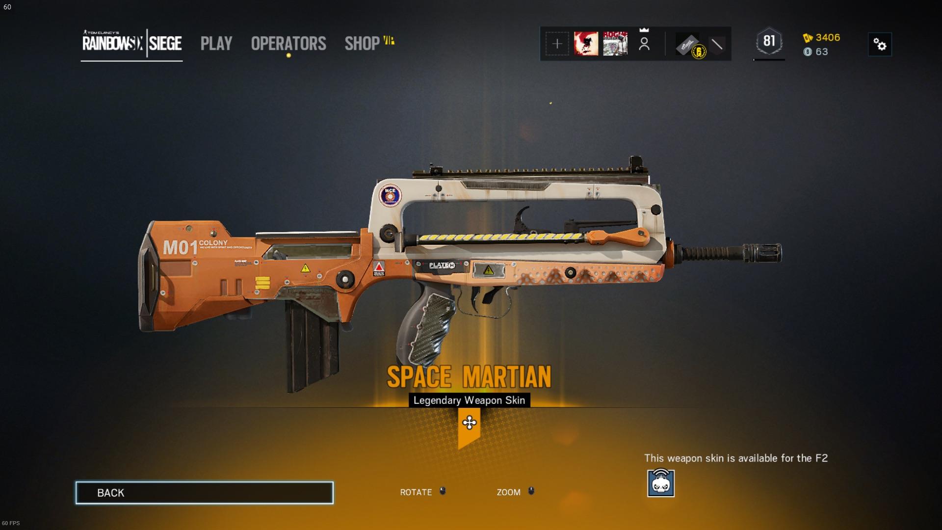 New Twitch Legendary Alpha Pack Skin r/Rainbow6