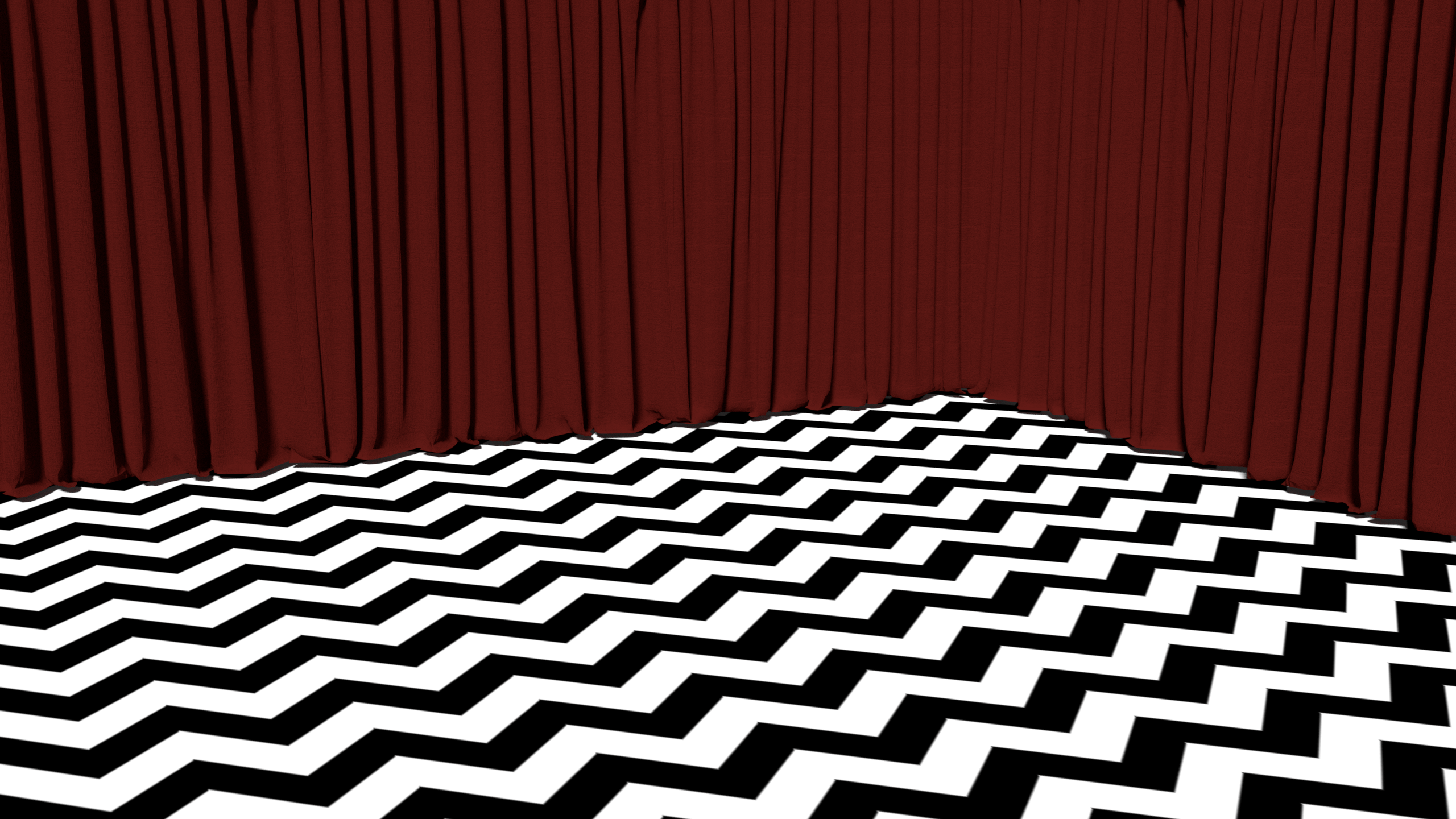 Twin Peaks Black Lodge Floor
