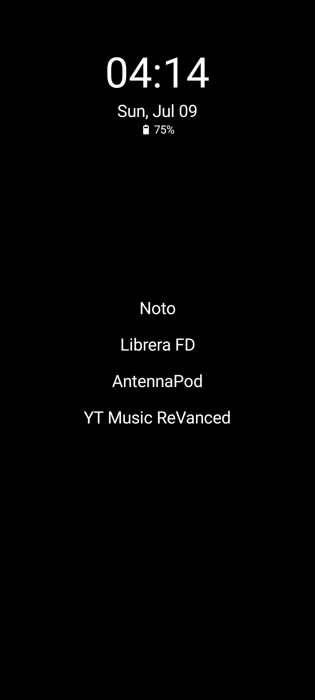This is how my homescreen looks. Grayscale. mlauncher. Share yours! r/digitalminimalism
