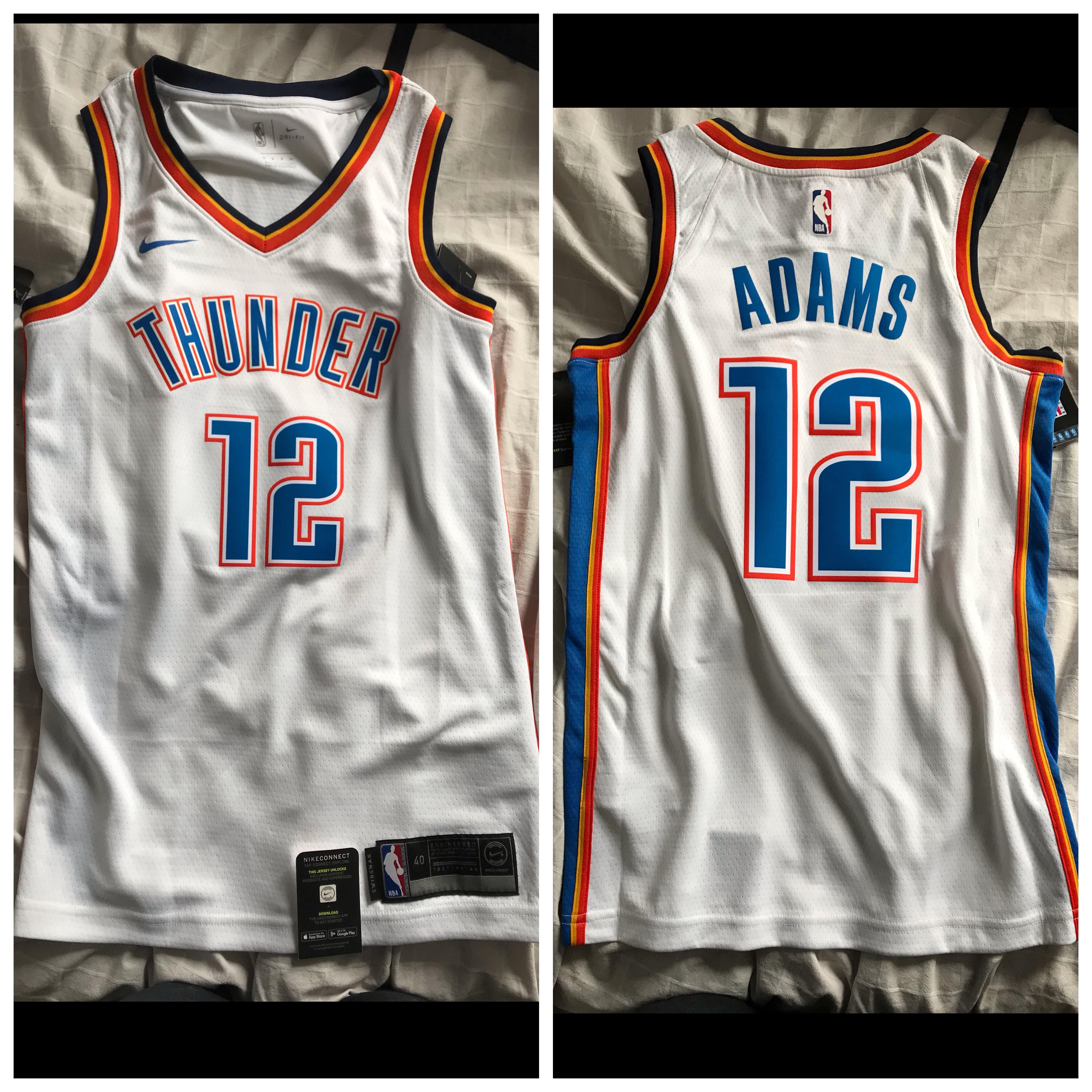 Just bought my first NBA jersey, buying a Westbrook earned edition next