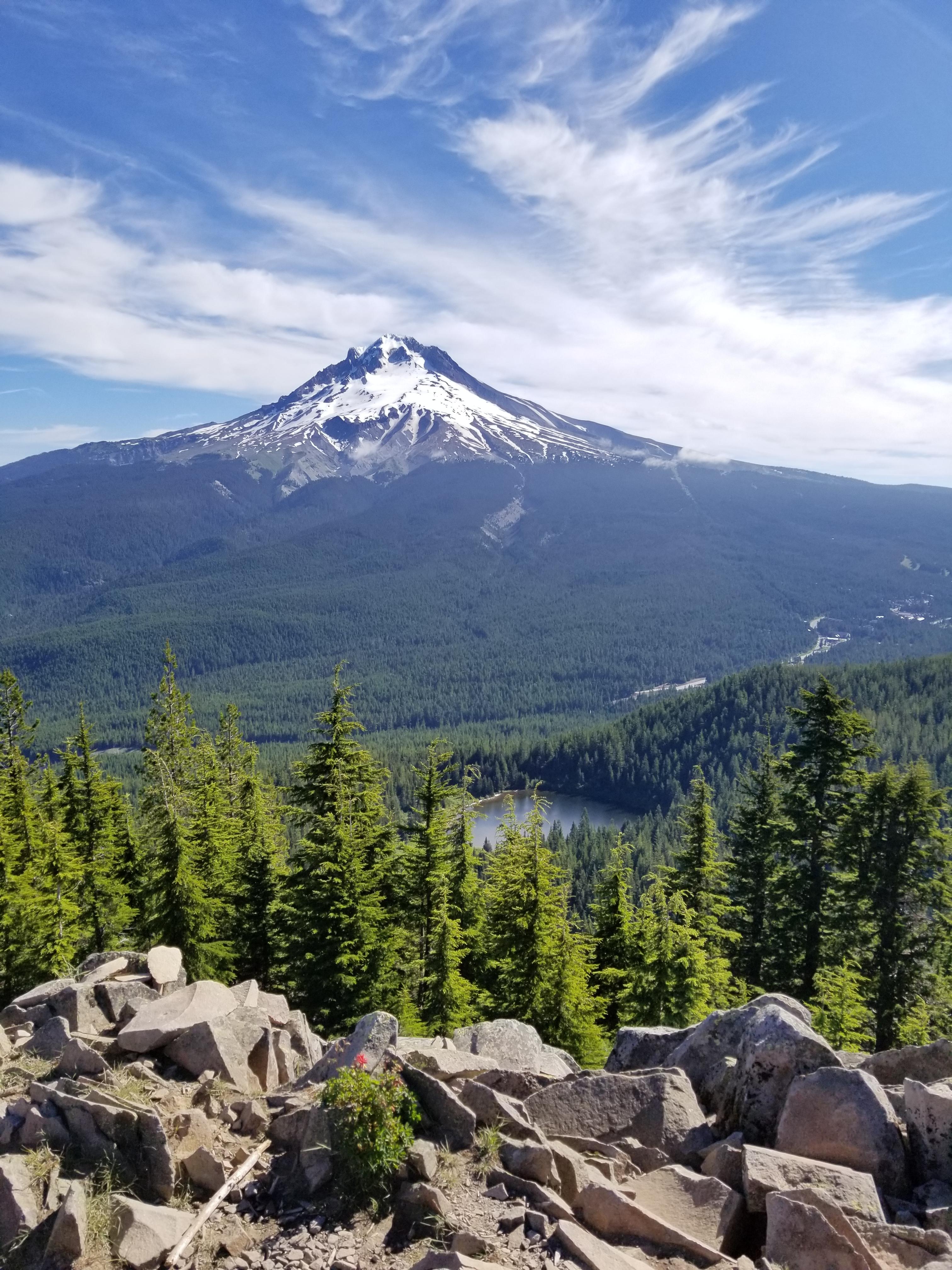 First solo hike today! Tom, Dick, & Harry Mountain, Mt. Hood National