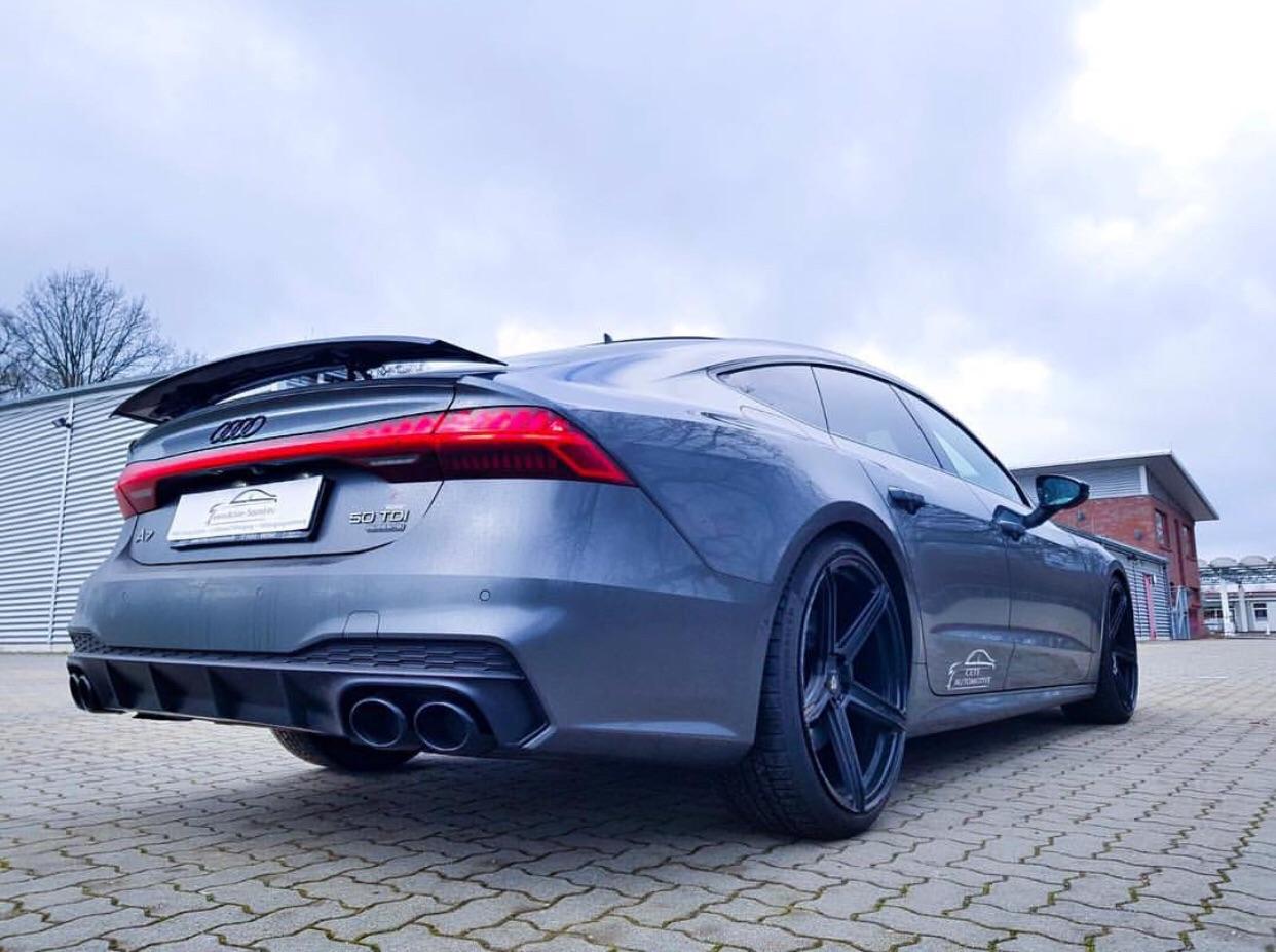 Opinions on this A7 C8 Diffuser swap? Fake tips Audi