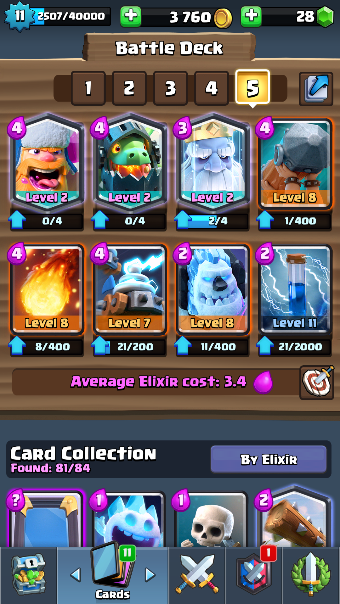 Finally! i reached arena 12!! [f2p] this is the deck btw ClashRoyale