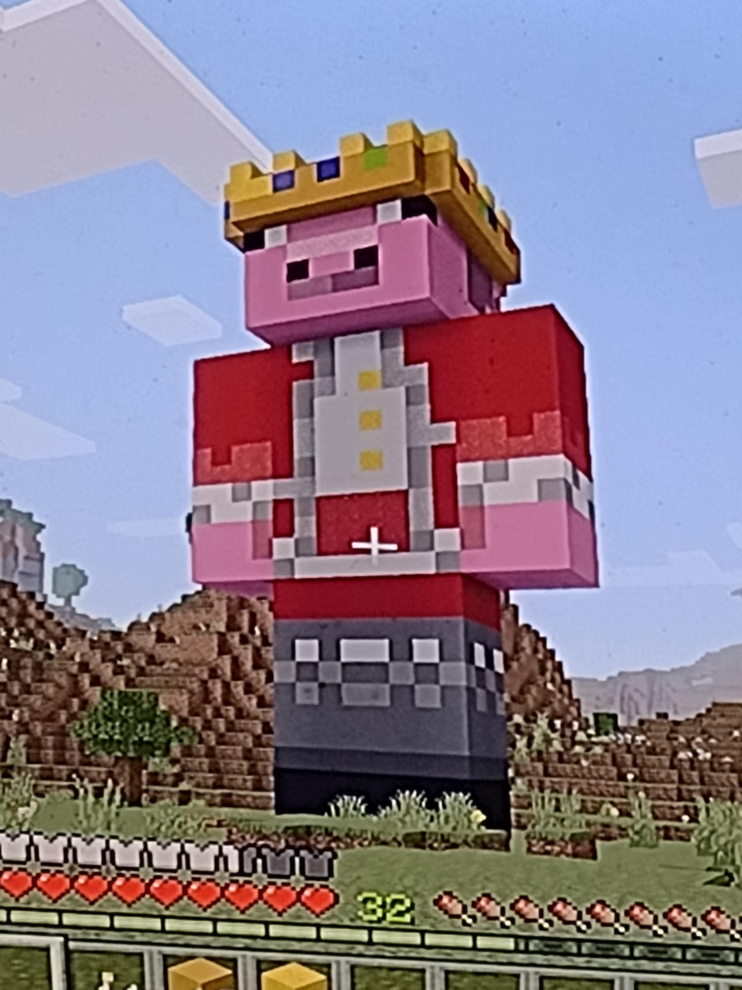 technoblade statue in hardcore r/Minecraftbuilds