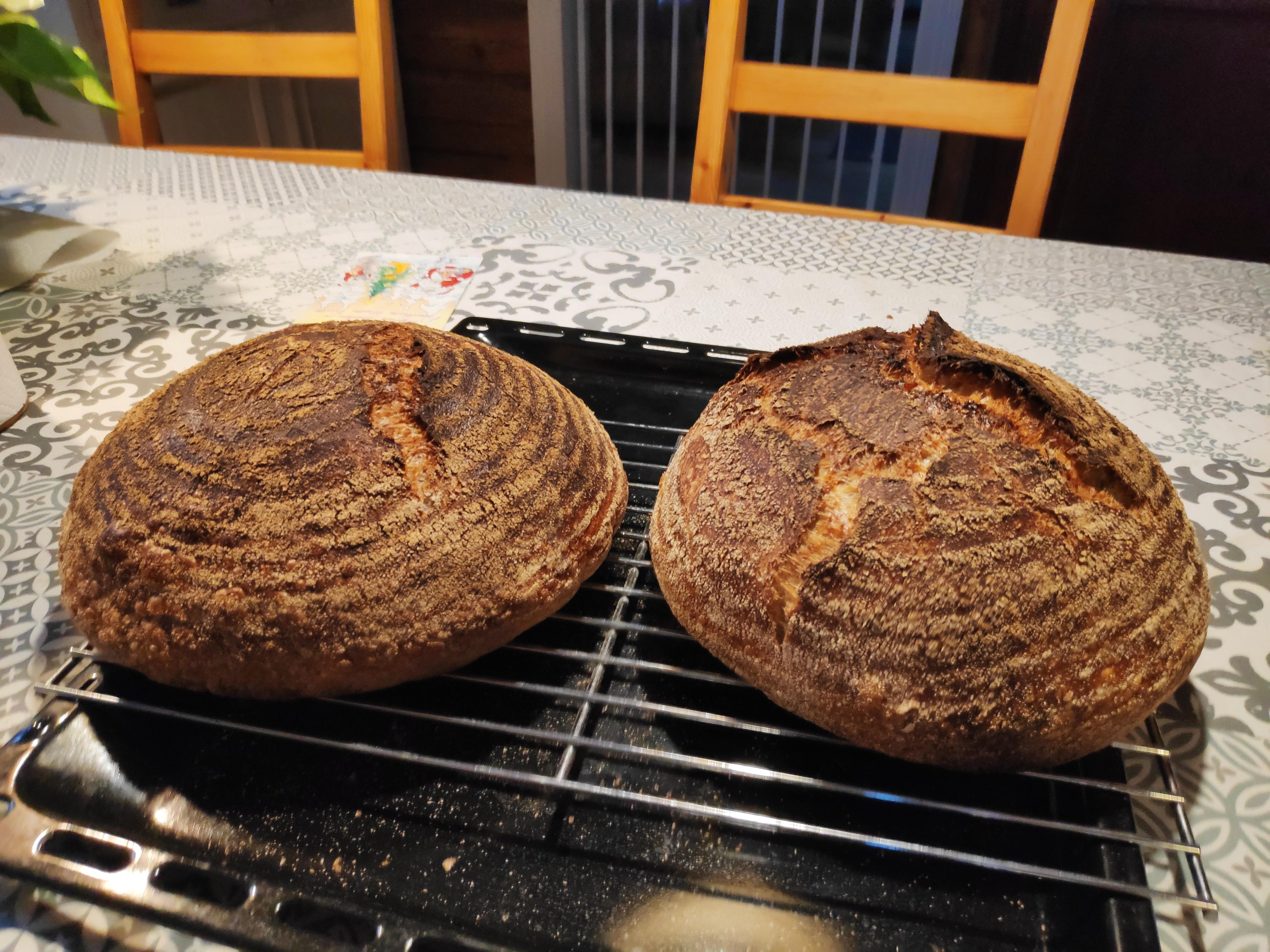 The difference that the size of the dutch oven makes r/Breadit