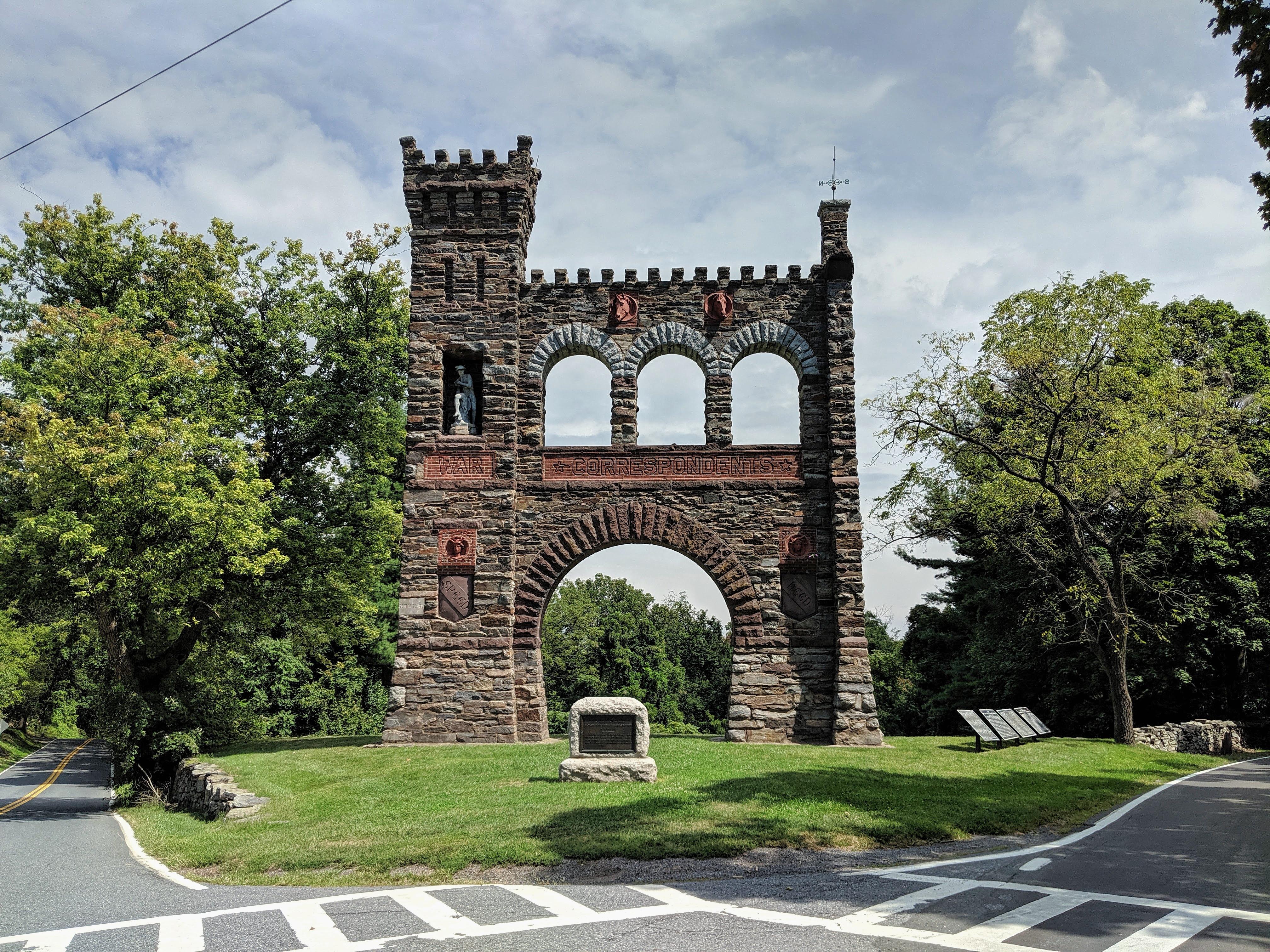 War Correspondents Memorial Arch at Gathland State Park, Burkittsville