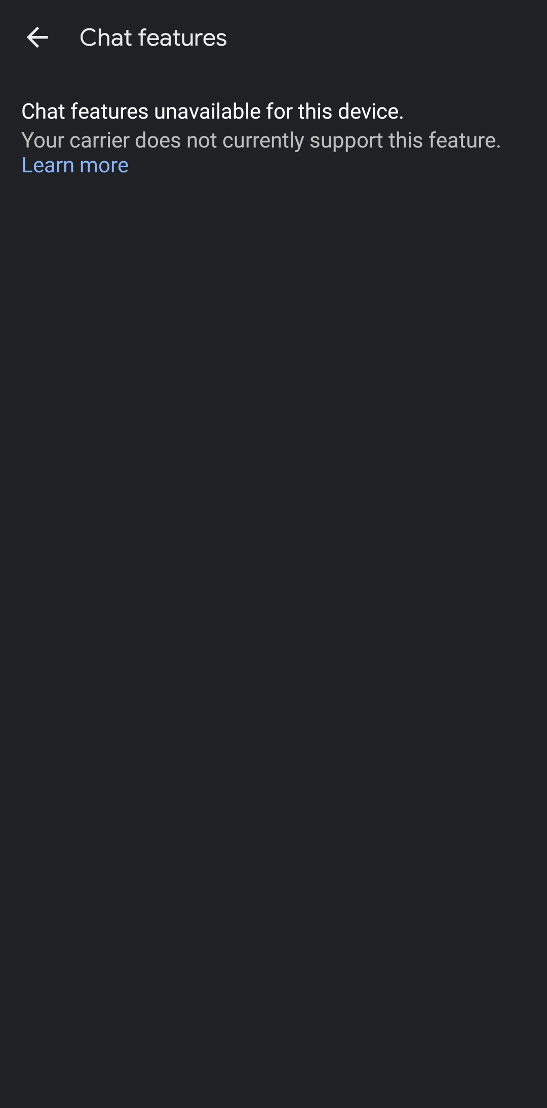 Chat features unavailable on device r/UniversalProfile