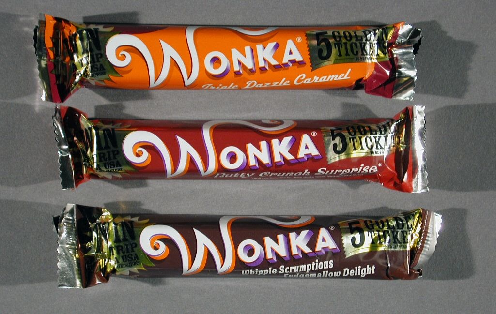 Wonka Bar CUSTOMIZABLE Charlie Chocolate Factory Chocolate