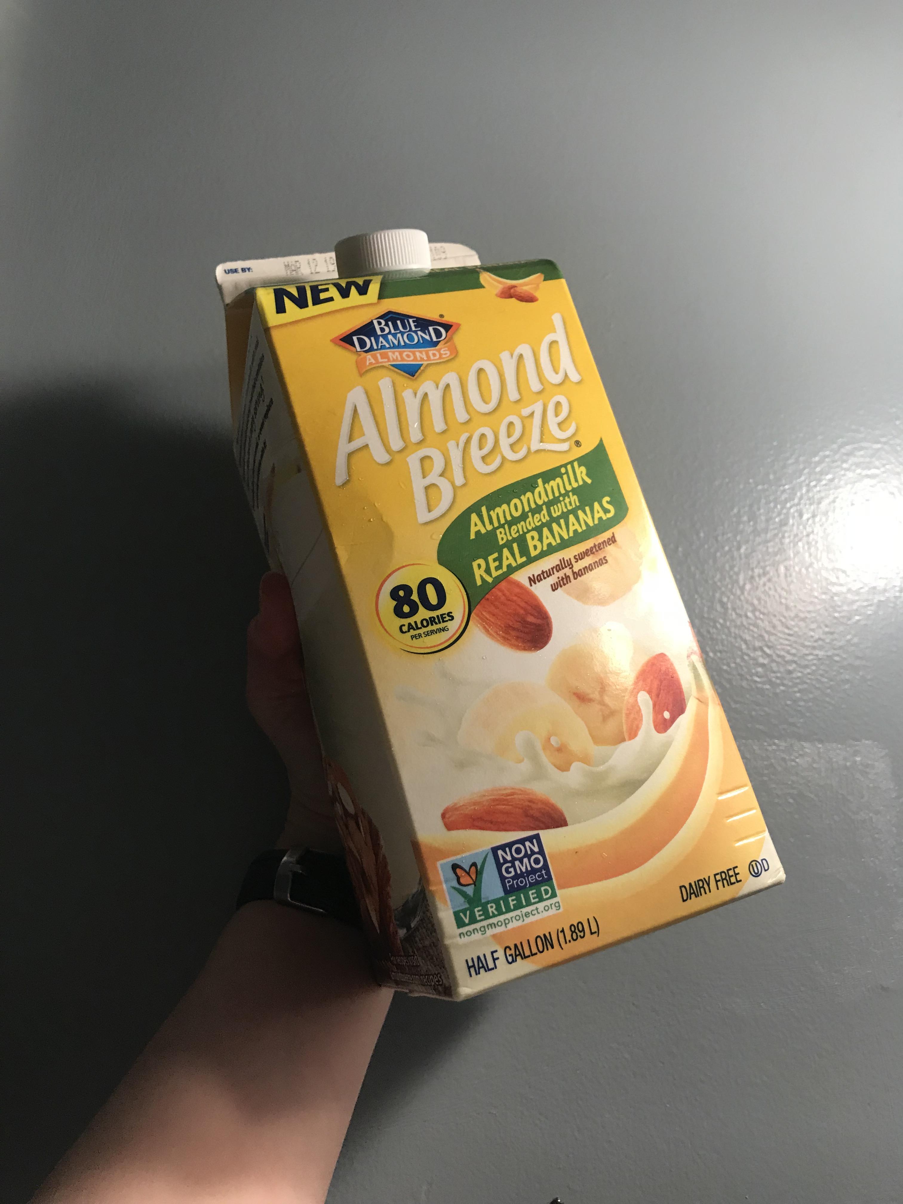 Almond Breeze Banana Milk Nutrition Information Nutrition Pics