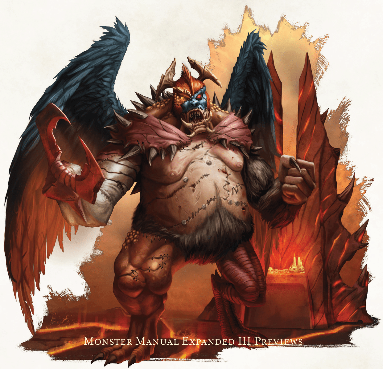 [ART] MME III Art Previews The Demon Flesh Golem r/DnD