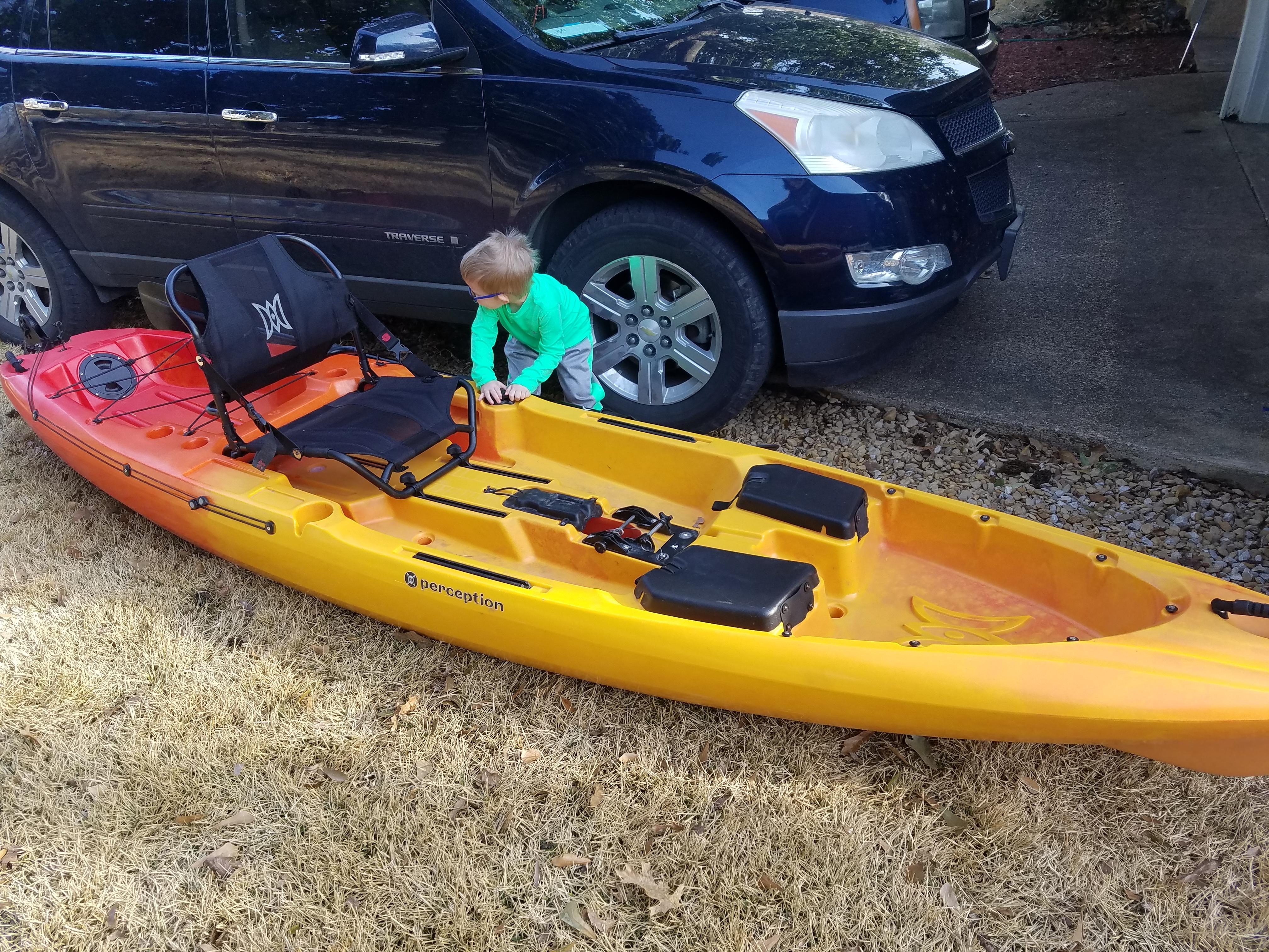 Got my first kayak today! Pescador Pilot 12! r/kayakfishing