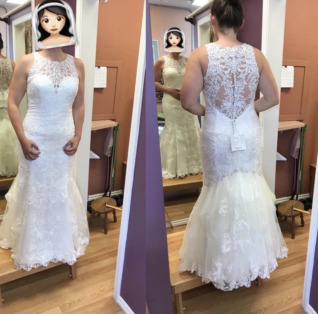 Second alterations appointment today and I’m in love with my bustle. 29