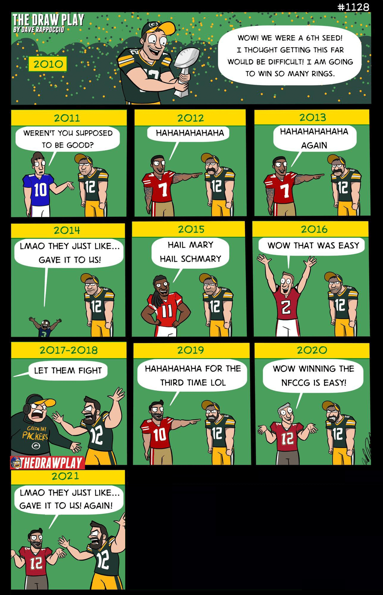 Throw Rogan and NFCW Tale as old as time r/NFCWestMemeWar