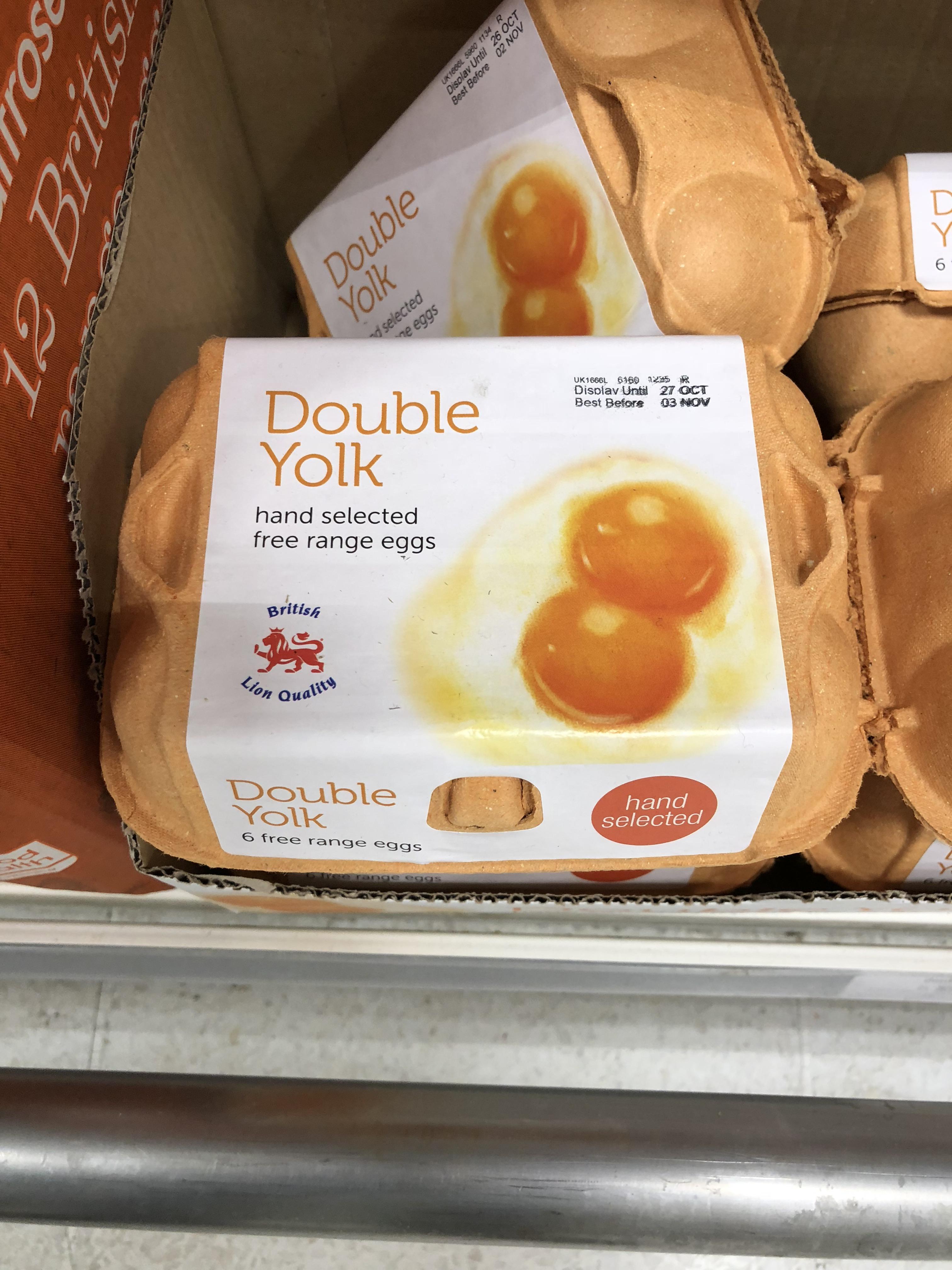 These eggs that are all doubleyolked r/mildlyinteresting