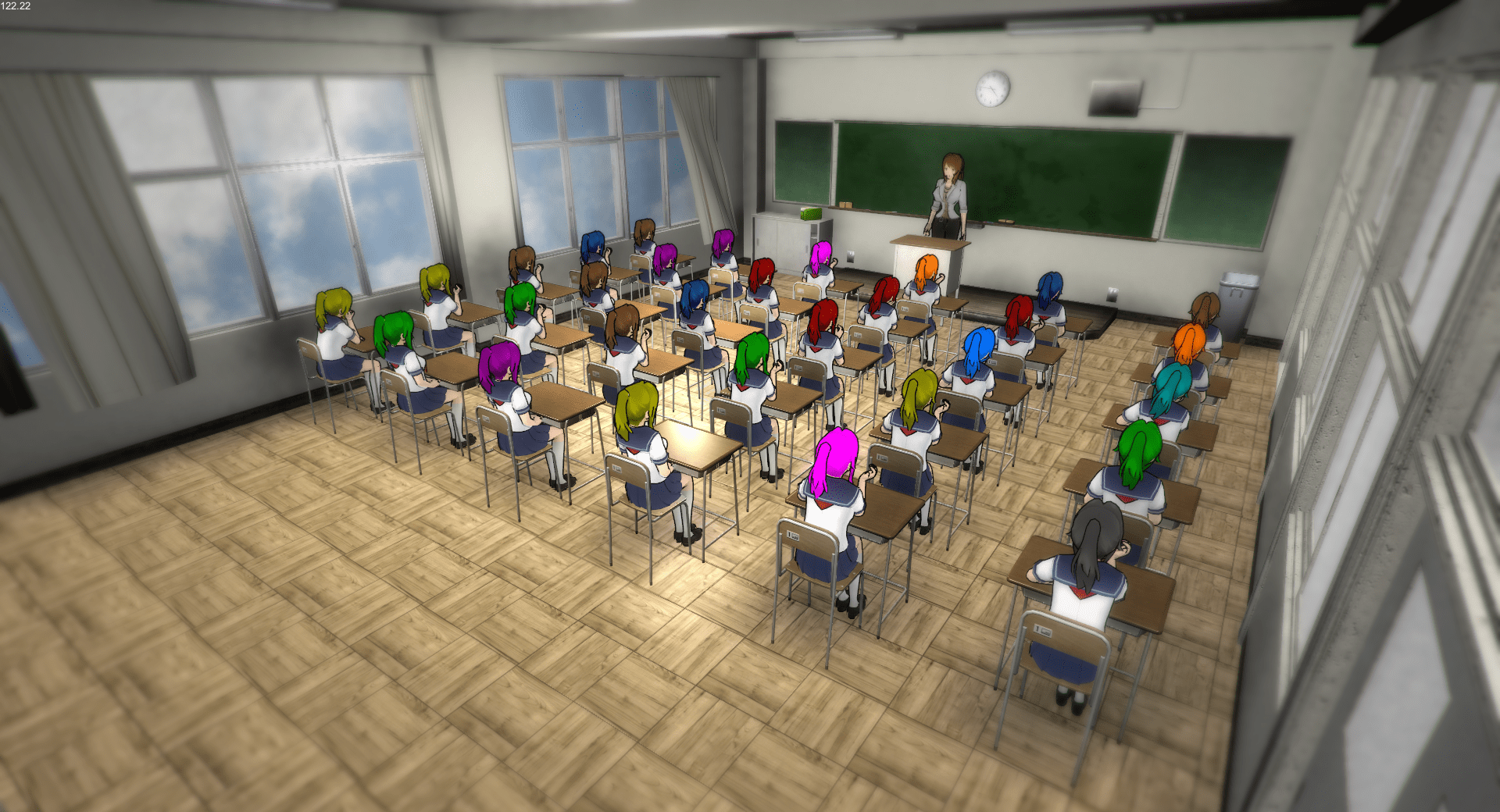 OH WOAH, I love the new build of Yandere Simulator... just look at it