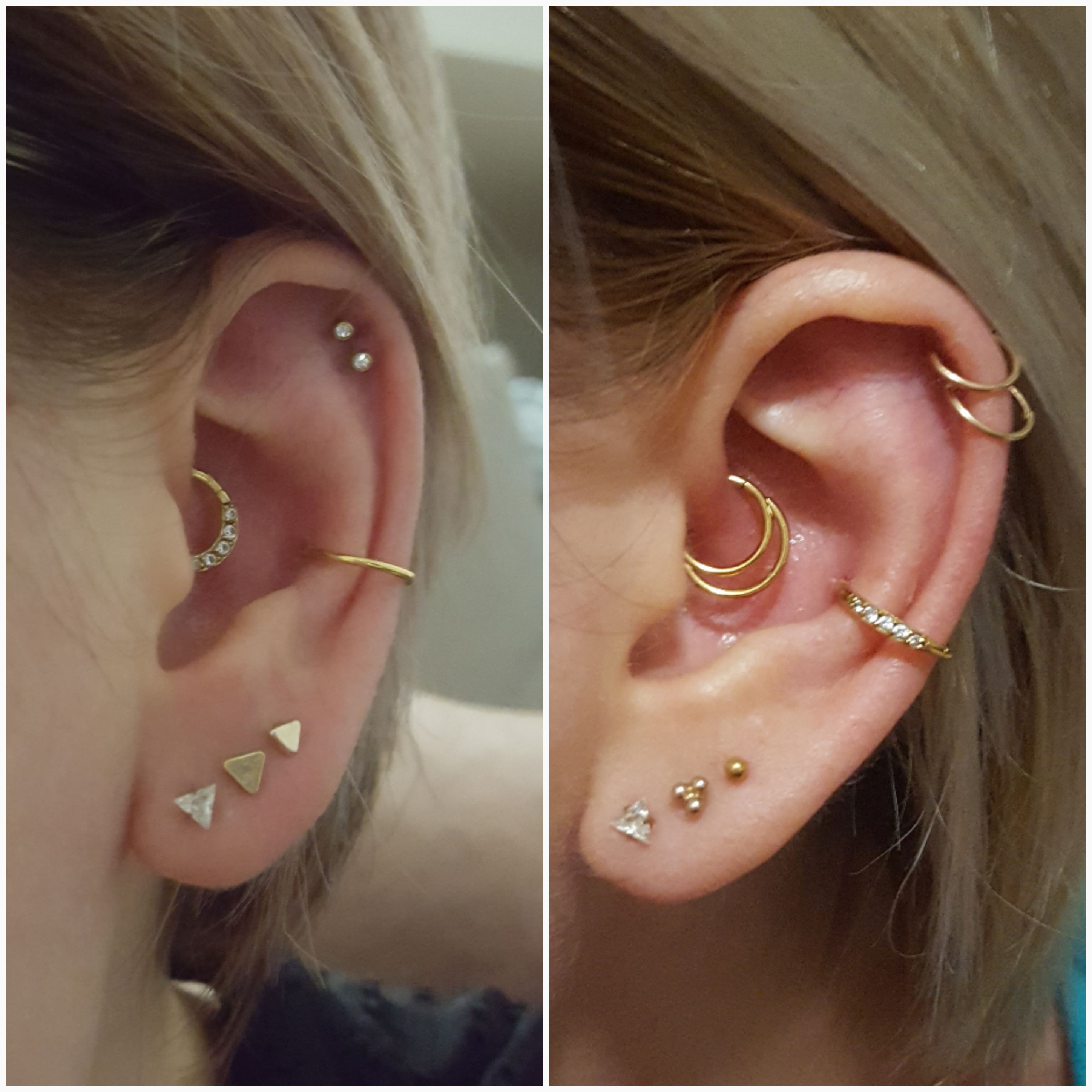 After almost a year of having the same jewellery in my daith and