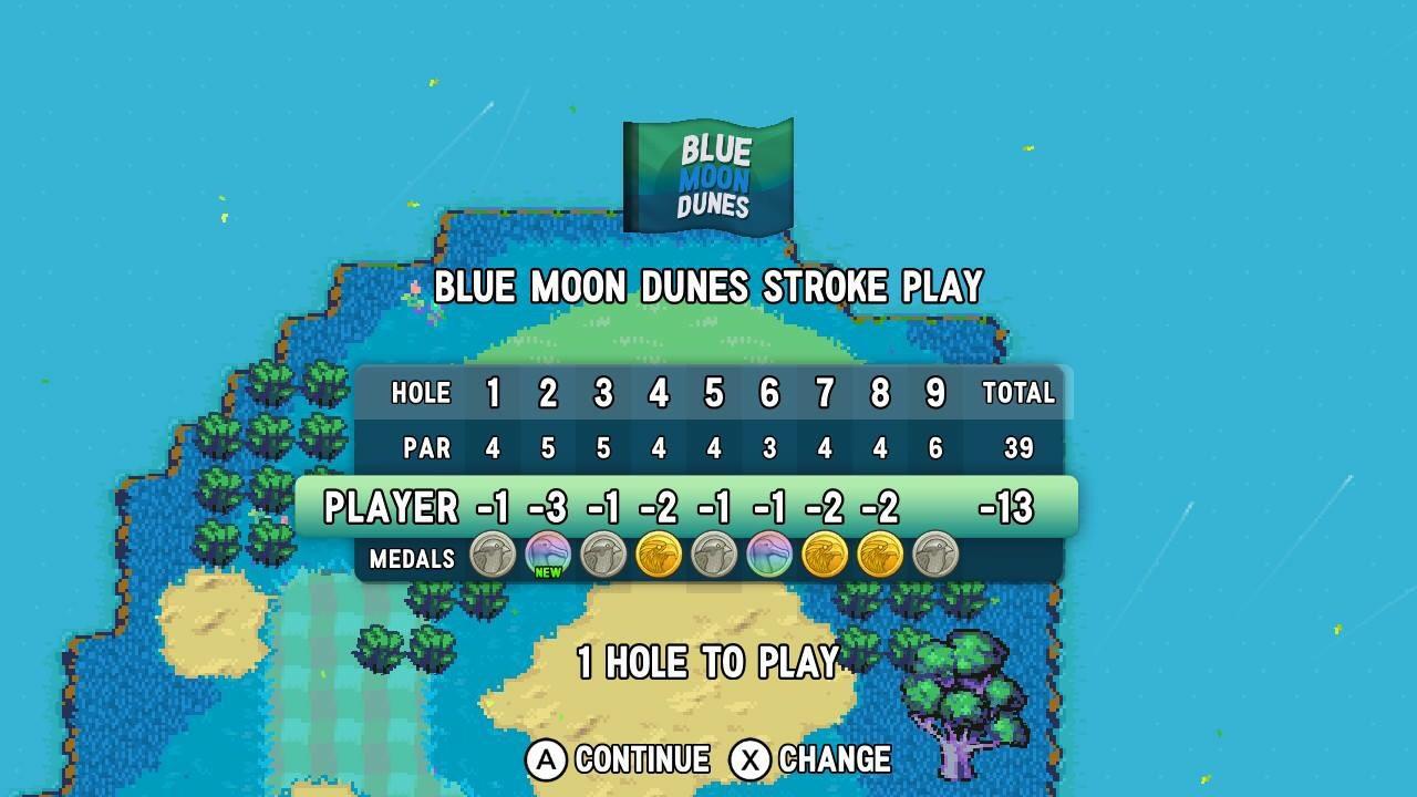 Just got my last birdie or better medal to 100 the game. It is an