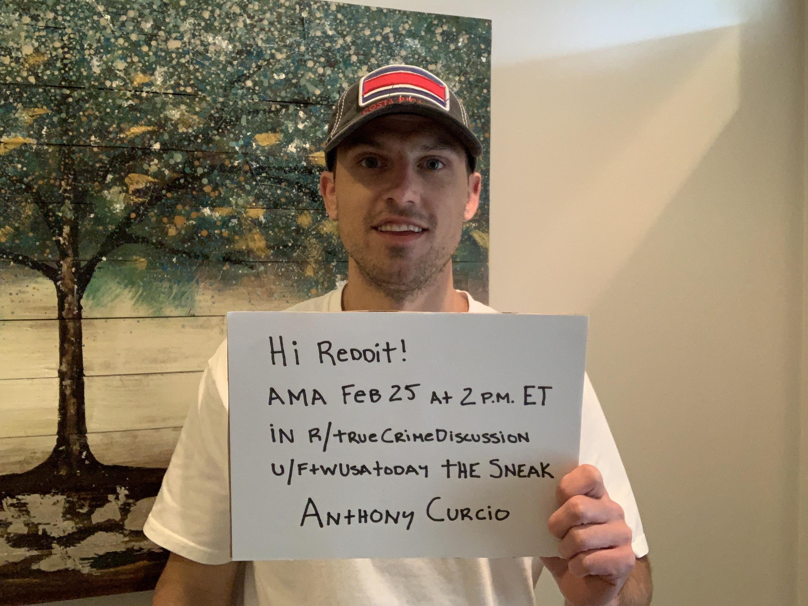 I’m Anthony Curcio. In 2008, I robbed an armored car in a suburb of