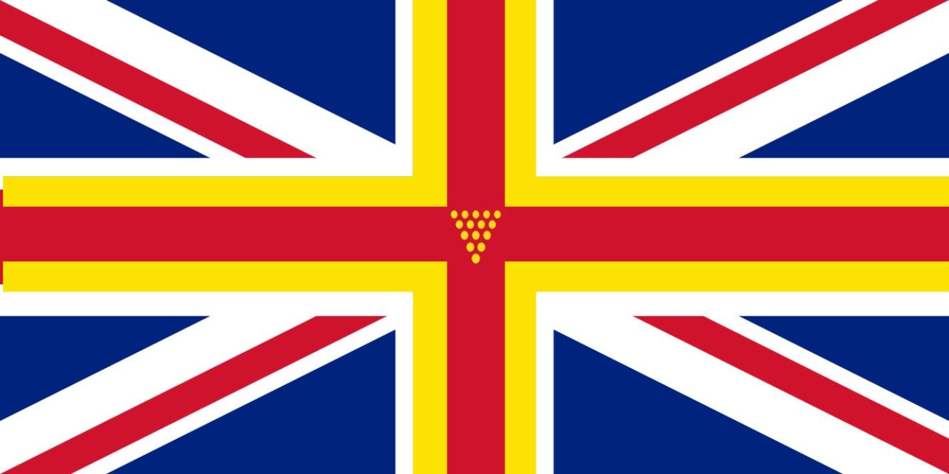 The Union Jack with Cornwall & Wales vexillology