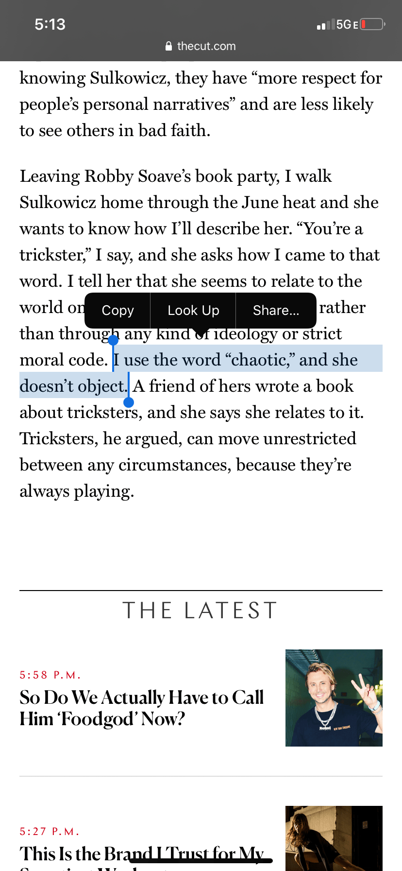 Oh, Mattress Girl is “chaotic”? r/redscarepod