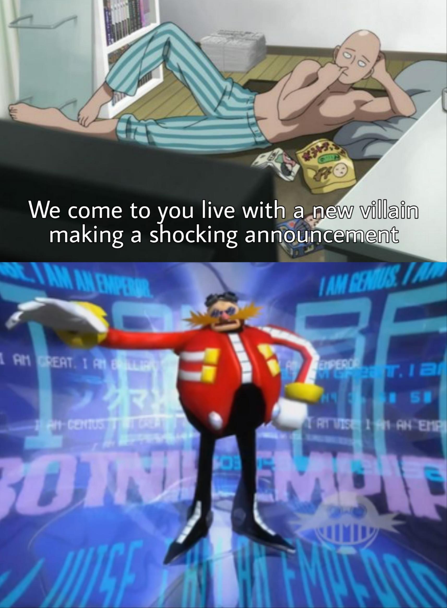 I've come to make an announcement Animemes