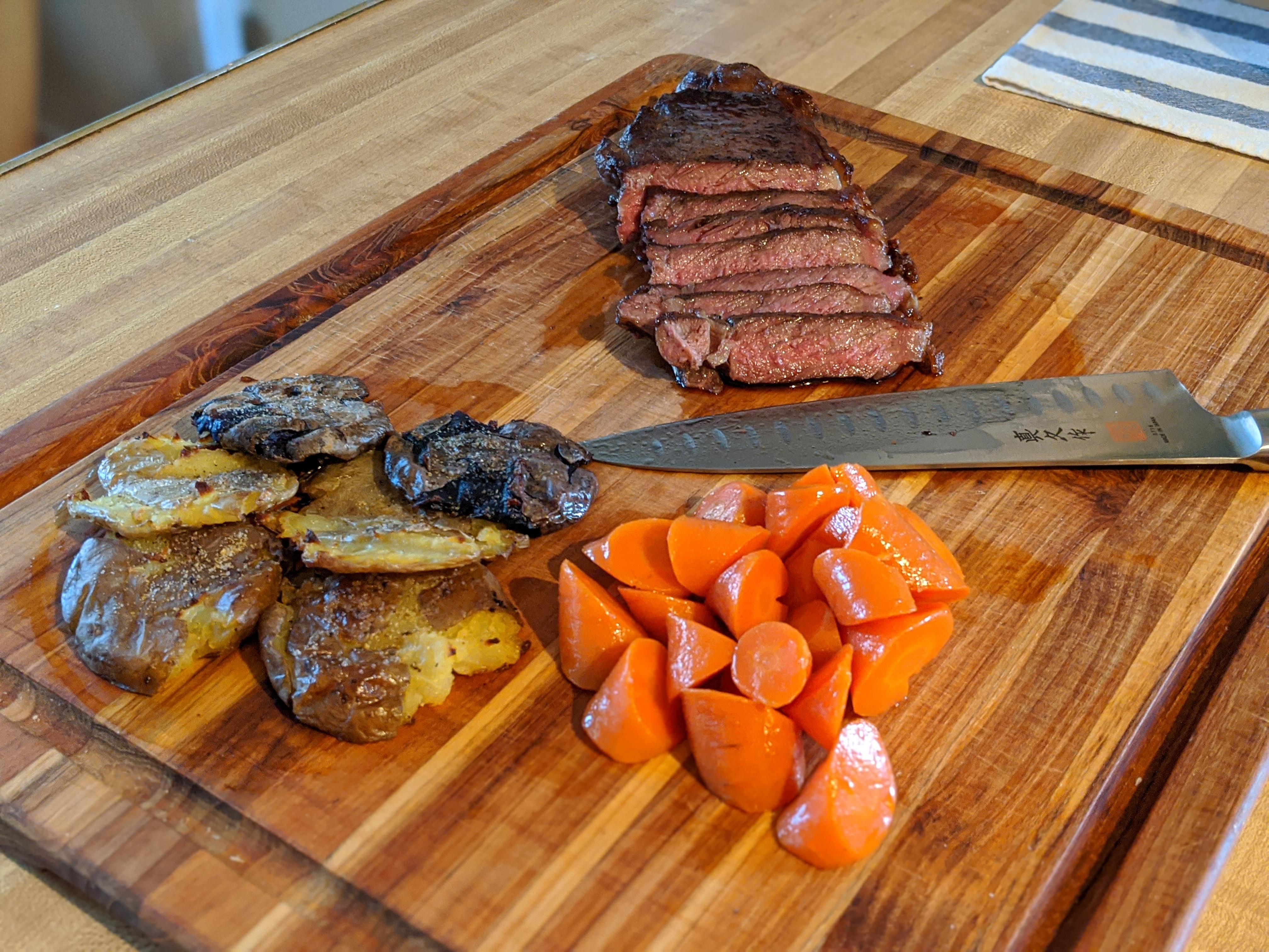 Covid19 Quarantine Birthday Dinner r/sousvide