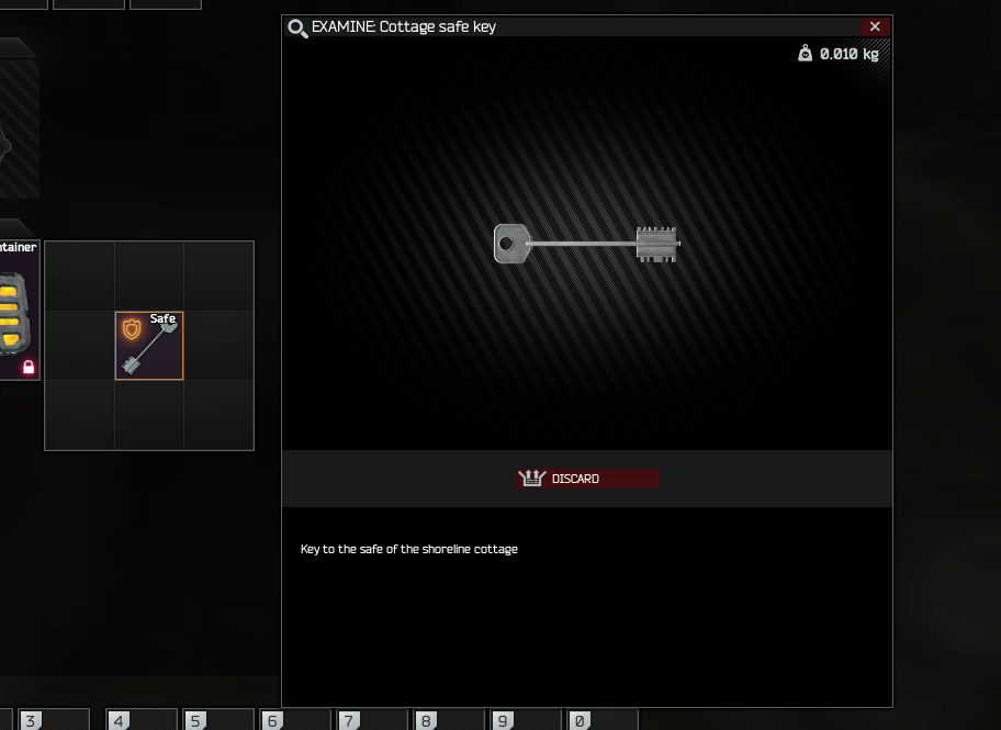 Cottage Safe Key, where is it used? r/EscapefromTarkov