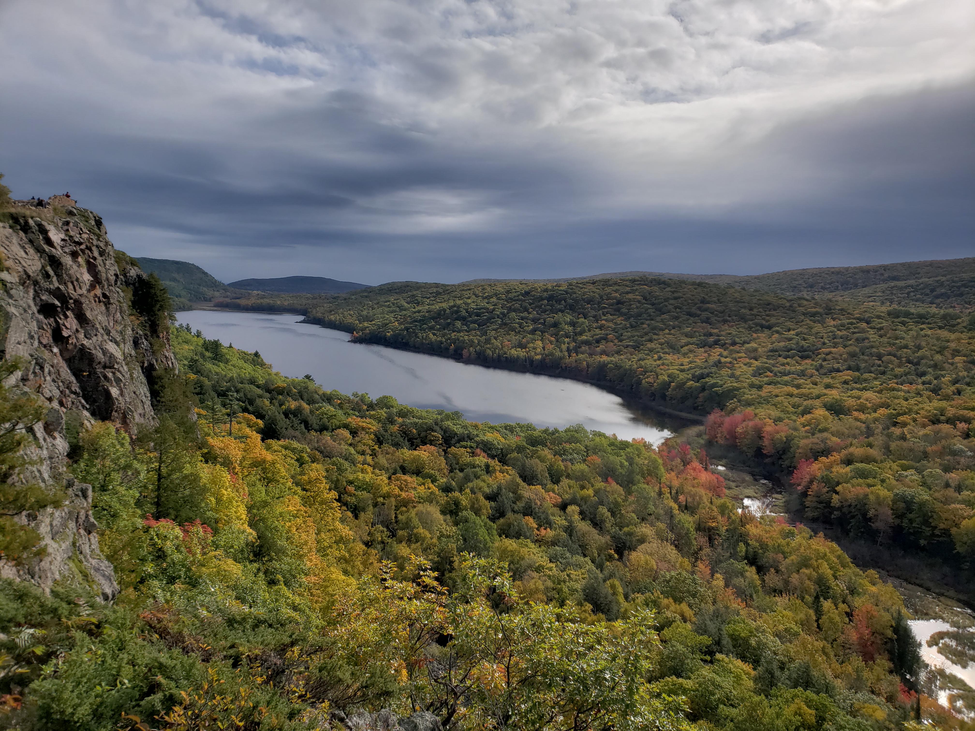 Went backpacking in the Porcupine Mountains in Michigan's Upper