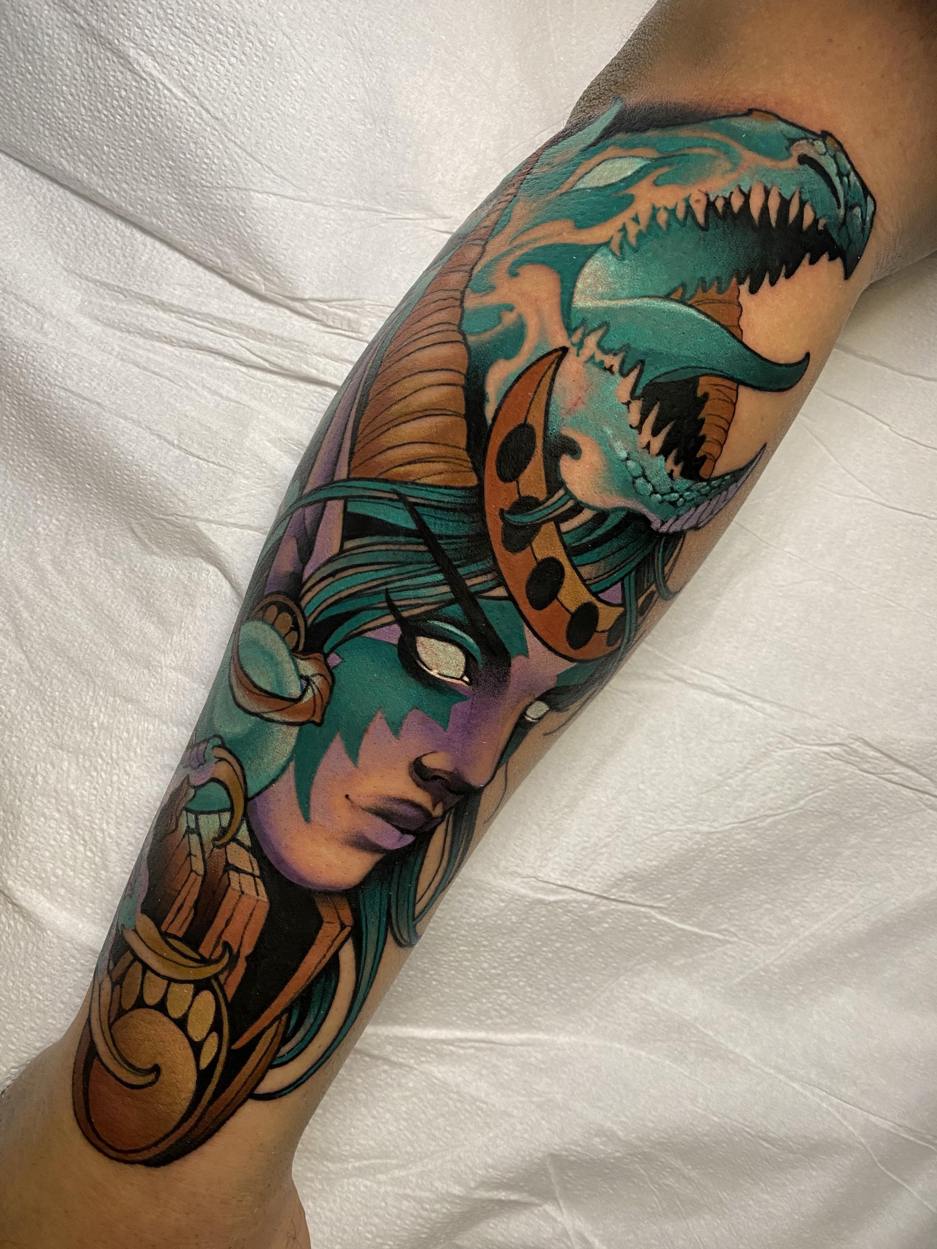 Ysera by Tiffer Wright at Folklore Trading Co., Dallas, TX r/tattoos