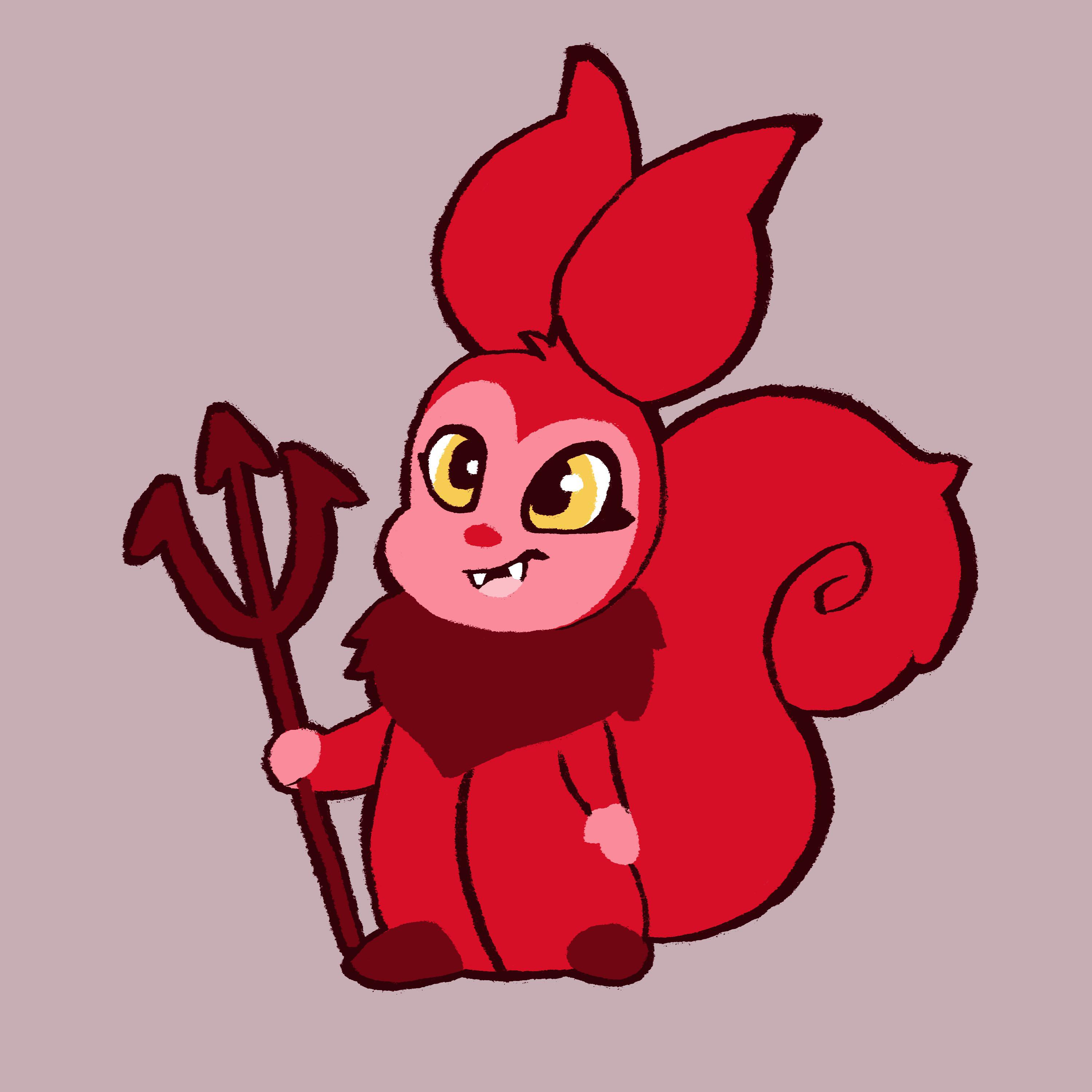 Drawing Halloween Neopets all October! Day 2 is an Usul r/neopets