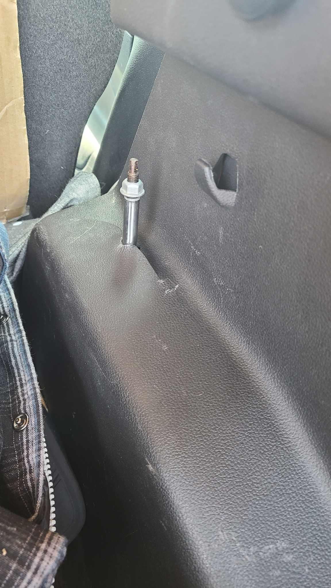 Friend sent me this. What is it? Rear passenger side in trunk. 2020
