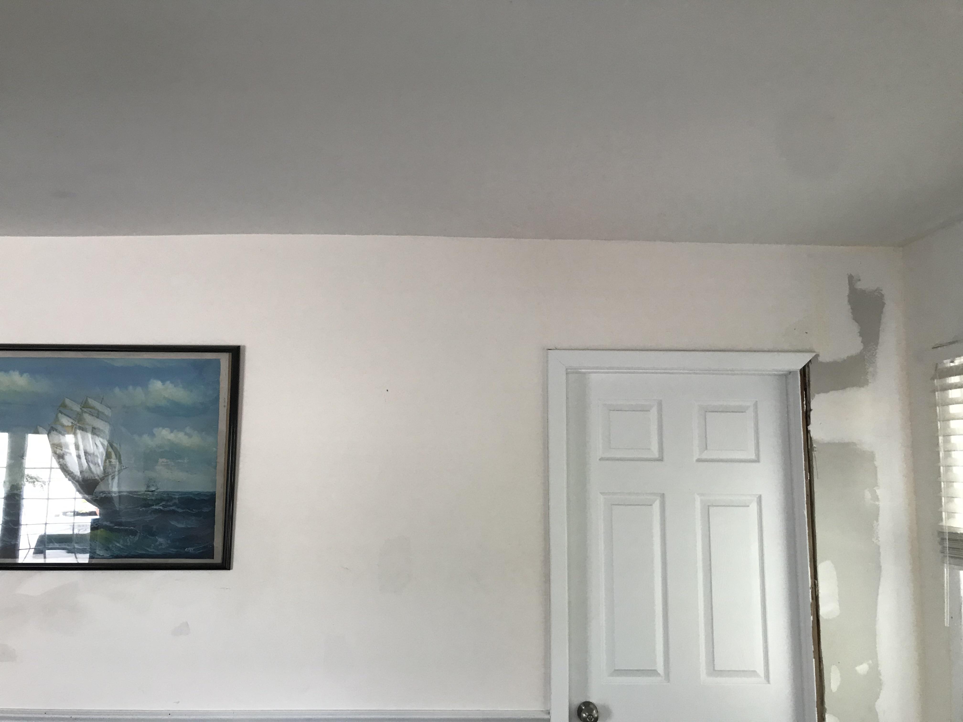 Any tips for putting crown molding on an uneven ceiling. Ceiling drops