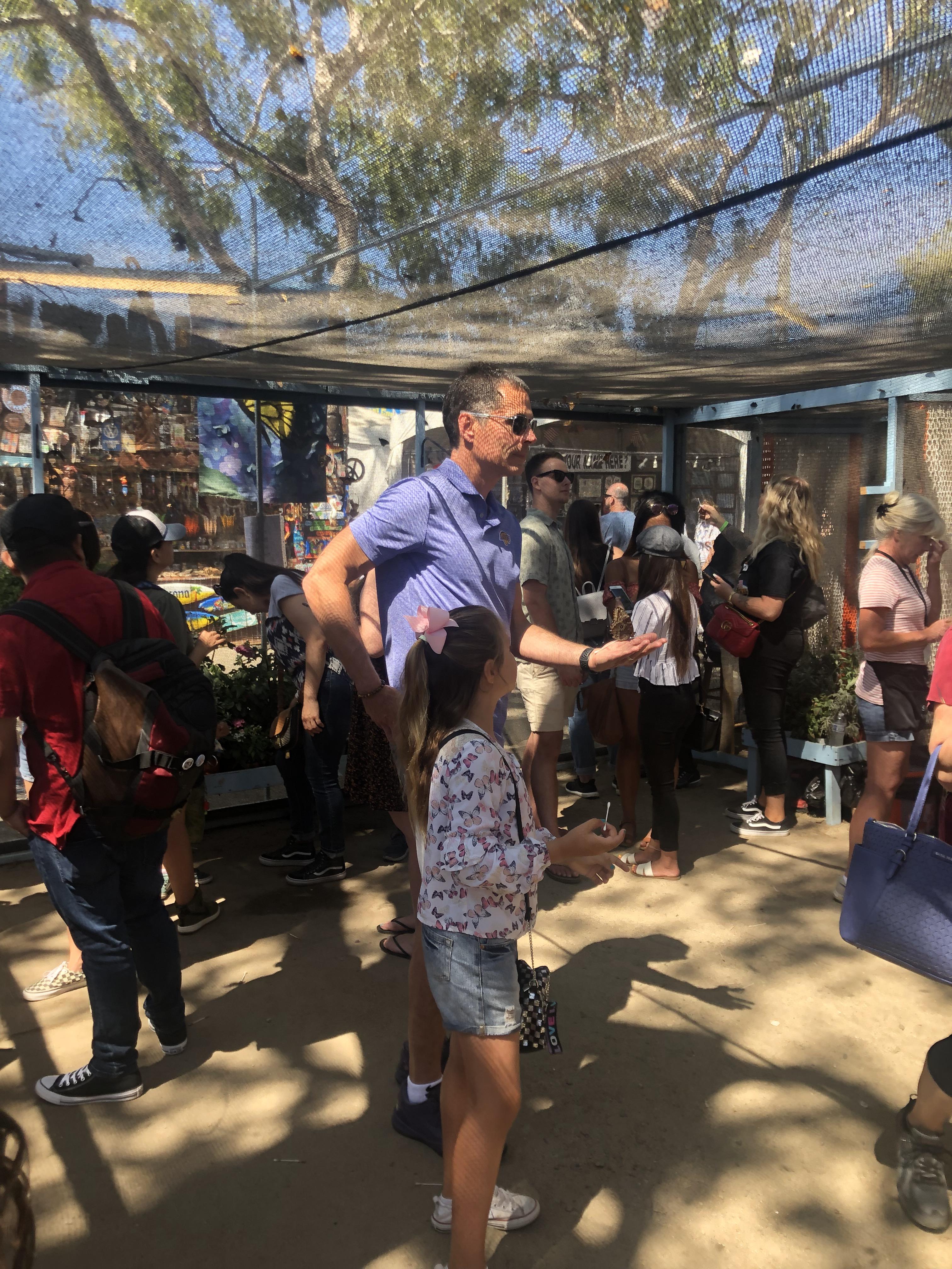 Rob Pelinka at the butterfly exhibit in the OC fair r/lakers