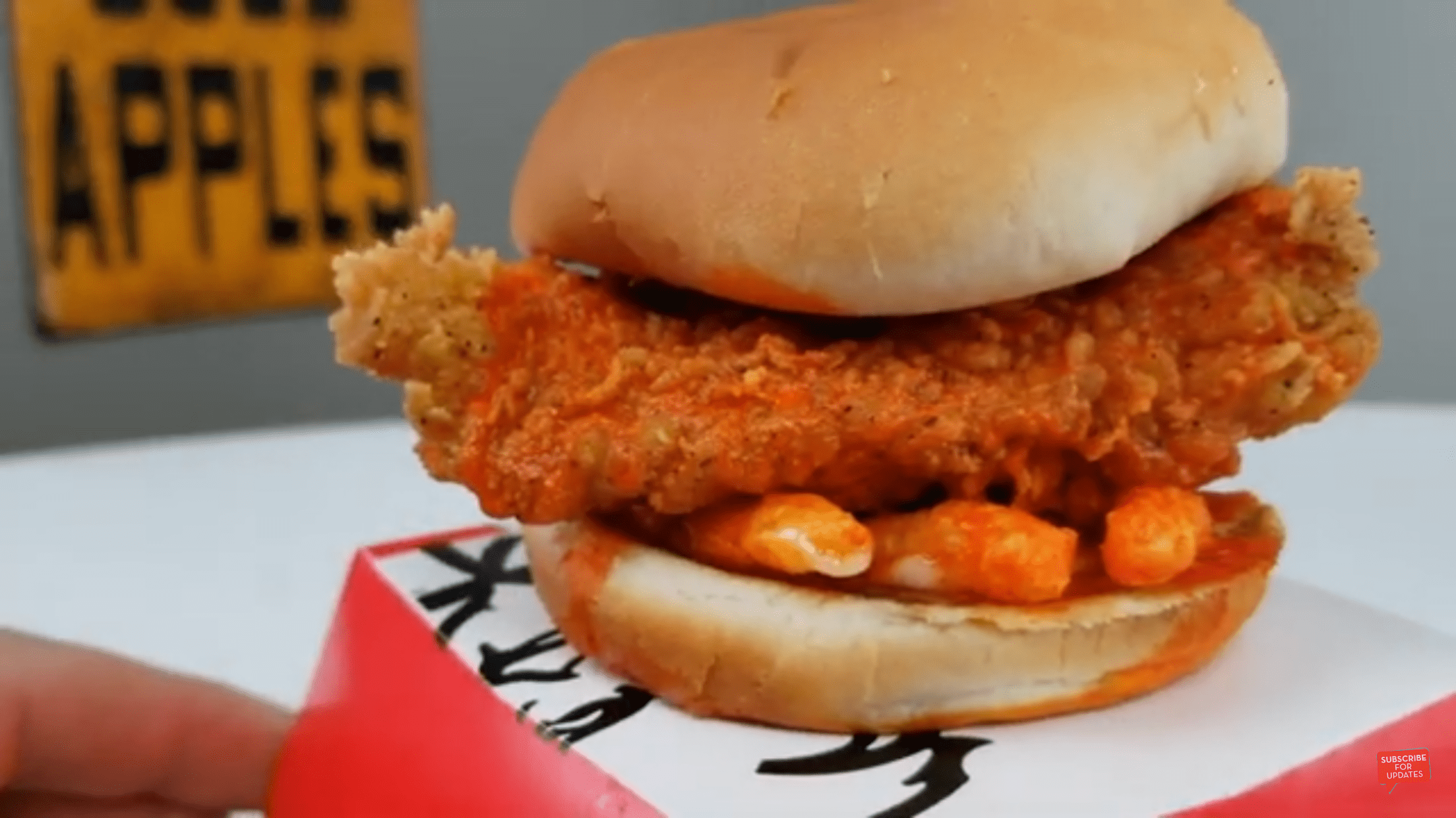 Kfc’s Cheeto chicken sandwich r/shittyfoodporn