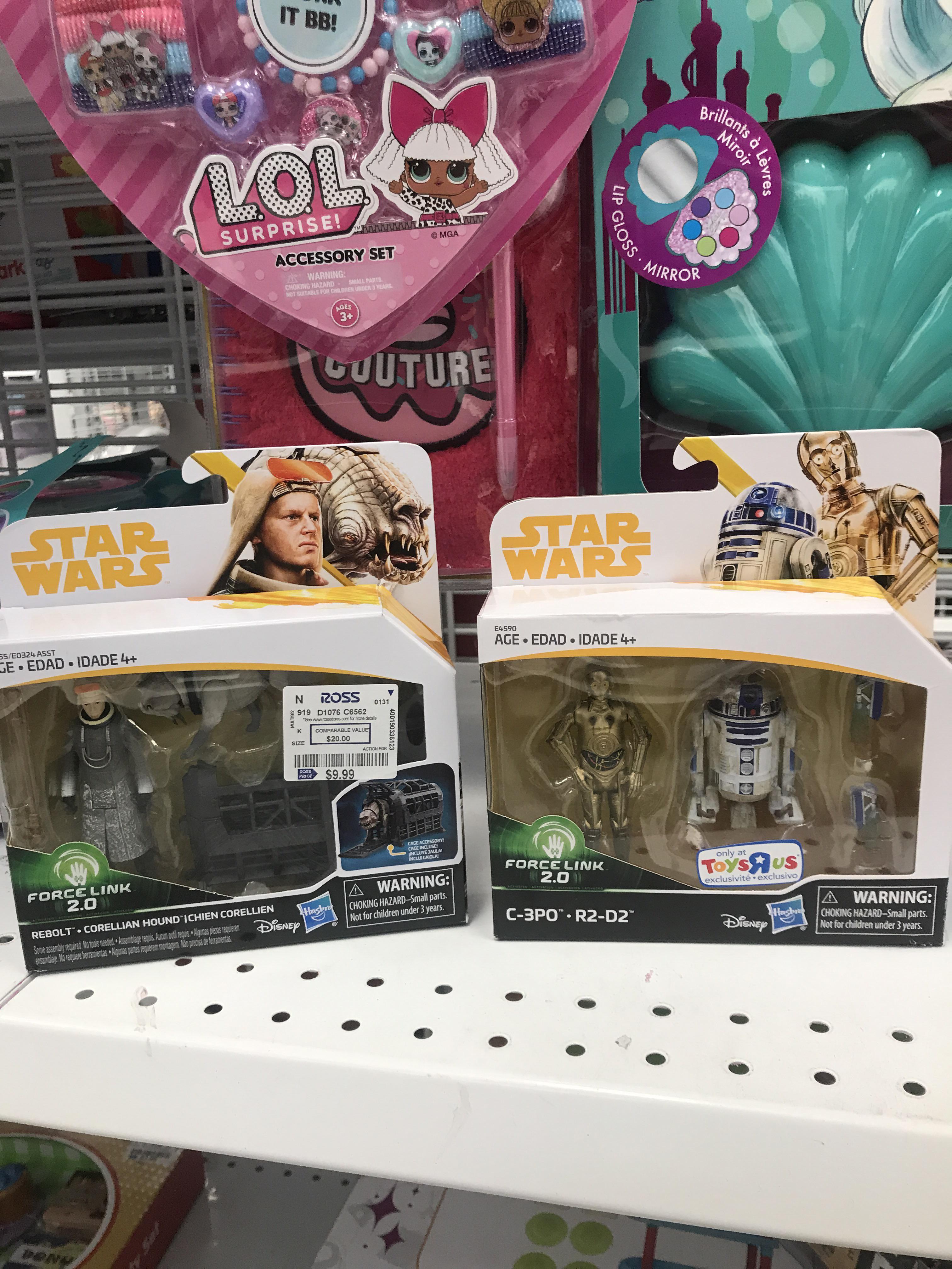 Some good Ross finds! Kind of surprised to find the Toys R Us exclusive
